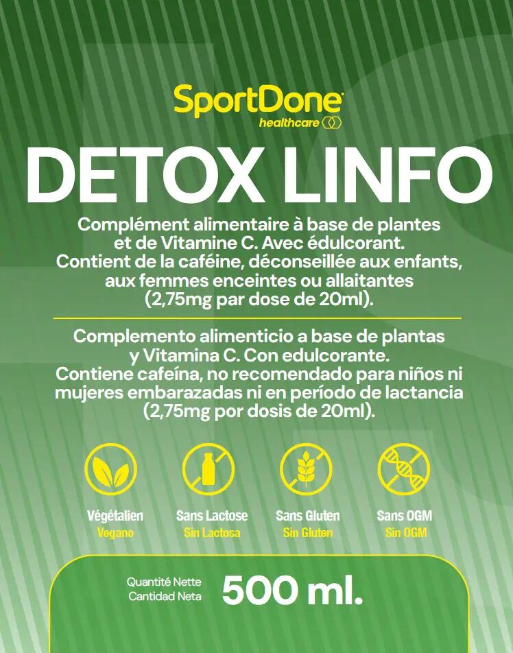 Detox Linfo 500ml SportDone 3/4