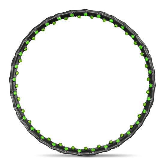Cerceau Hula Hoop de Fitness Réglable 98 cm avec picots Hop-Sport HS-064HH