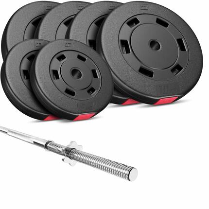 Ensemble de poids composites barre Hop-Sport Premium 59kg