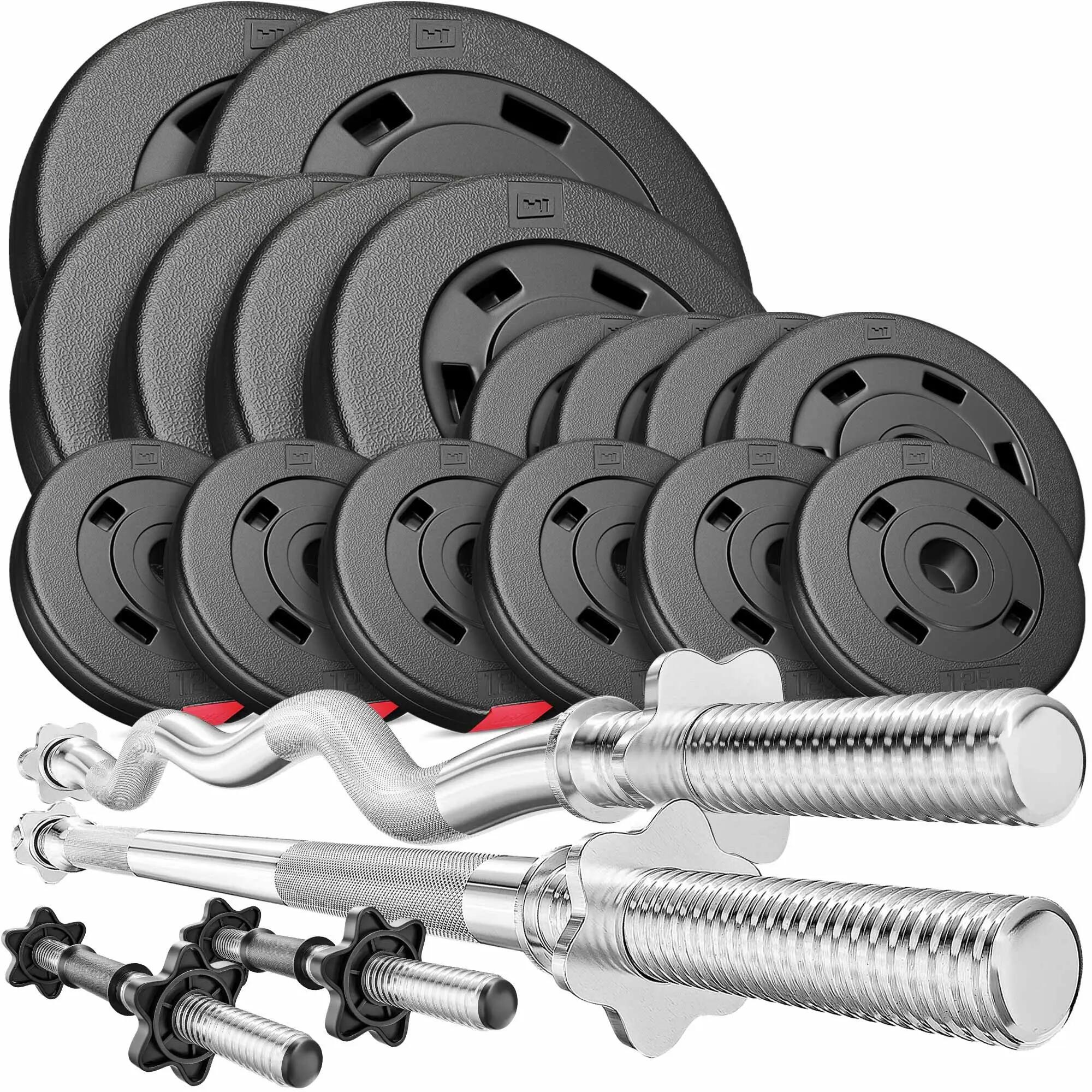 Set greutăți compozite bară Hop-Sport Premium 75kg 1/7