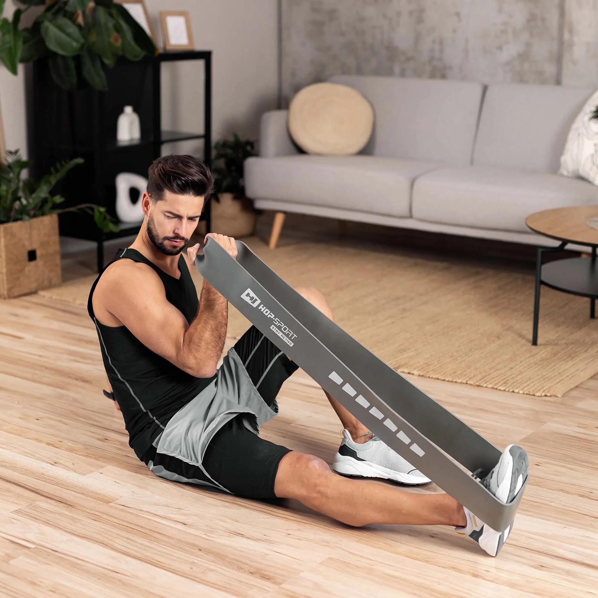 Fascia elastica 55-137kg - grigia 3/7