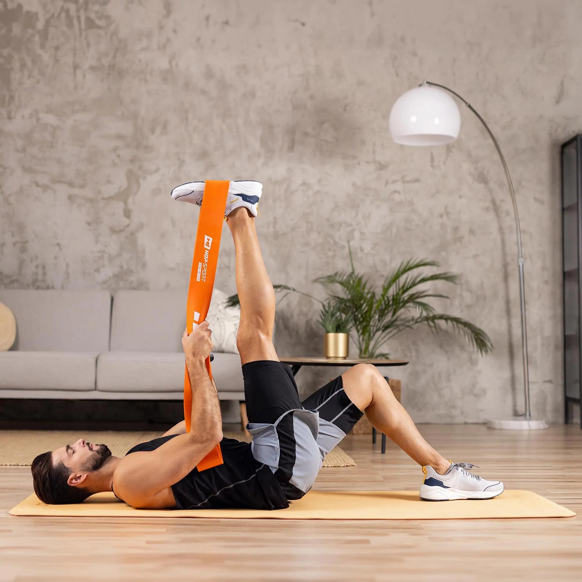 Guma oporowa do ćwiczeń fitness Hop-Sport 37-109kg 3/7