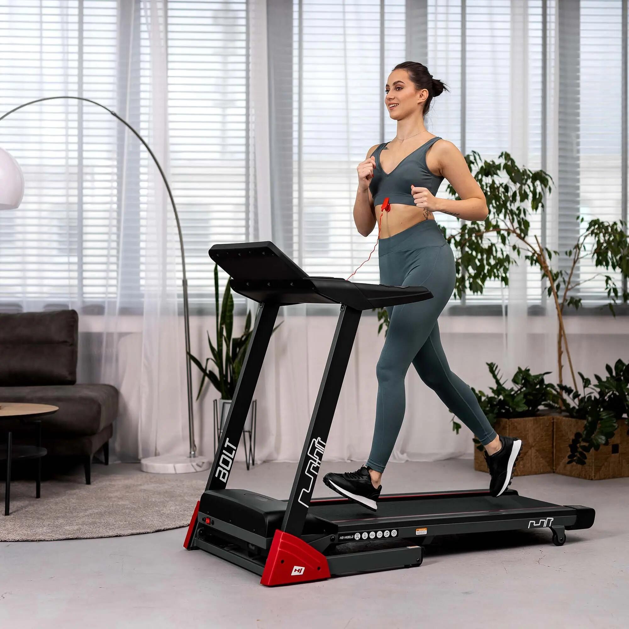 Elektrische loopband voor hardlopen Hop-Sport Bolt 2/7