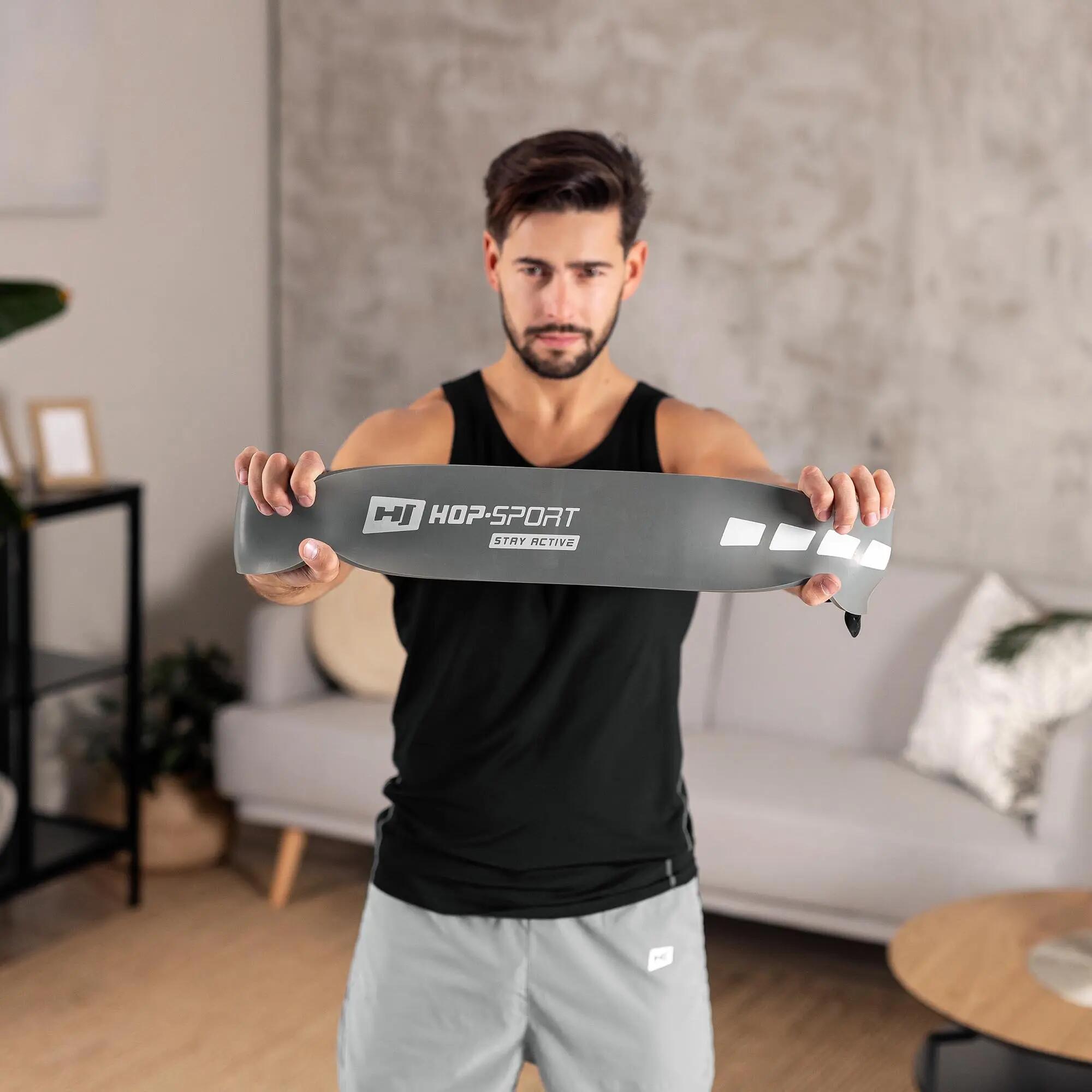 Fascia elastica 55-137kg - grigia 2/7