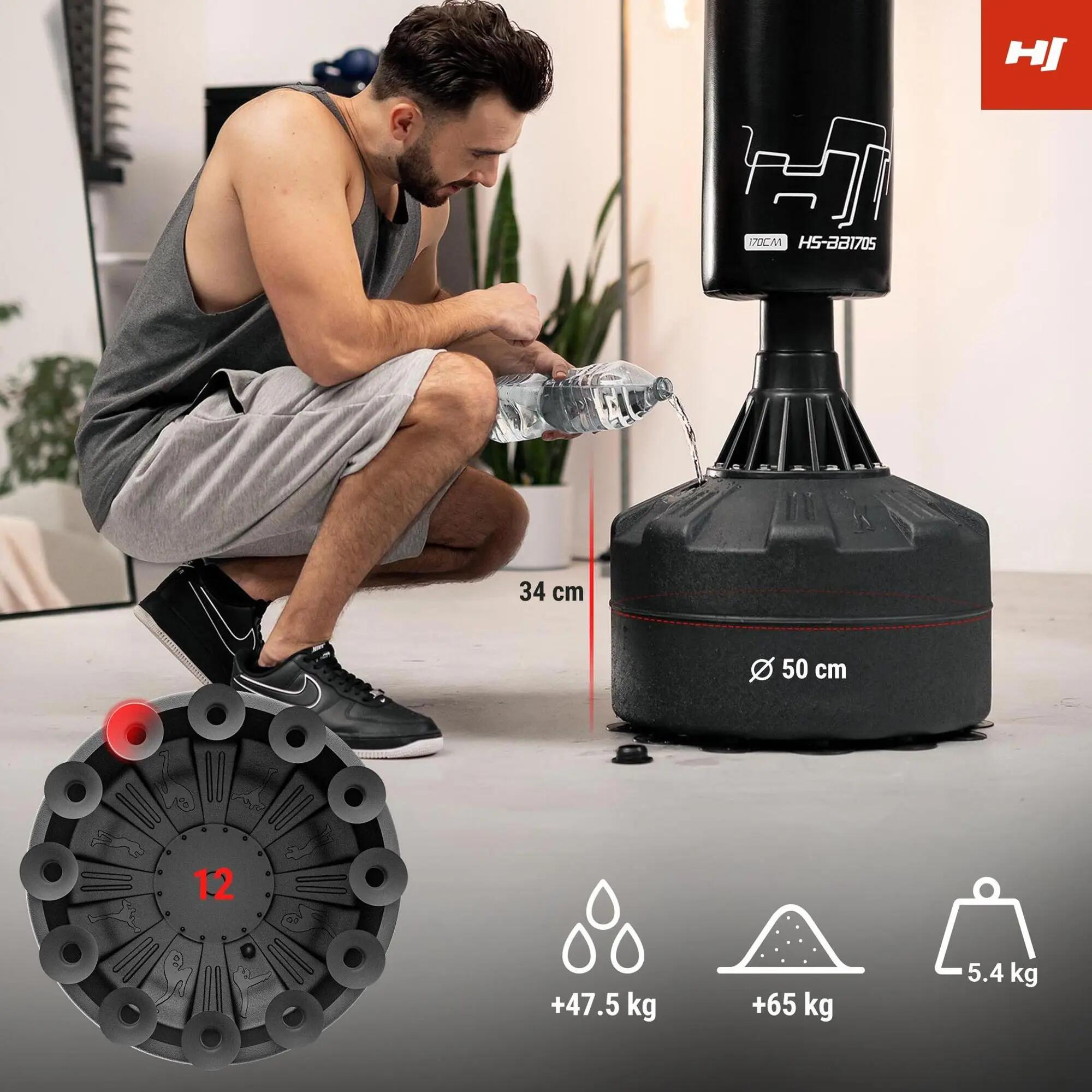 Sacco da boxe autoportante HS-BB170S 6/7
