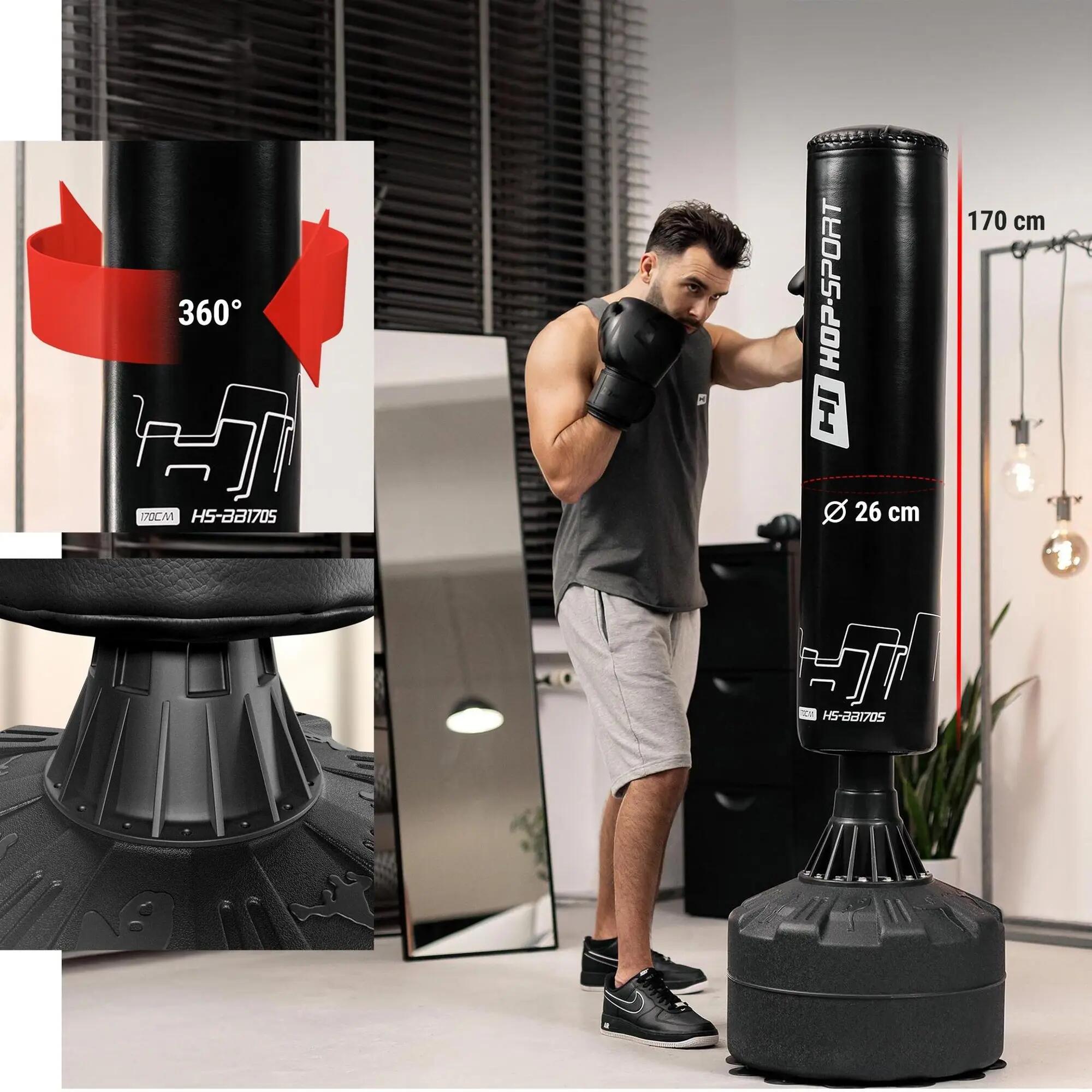 Sacco da boxe autoportante HS-BB170S 3/7