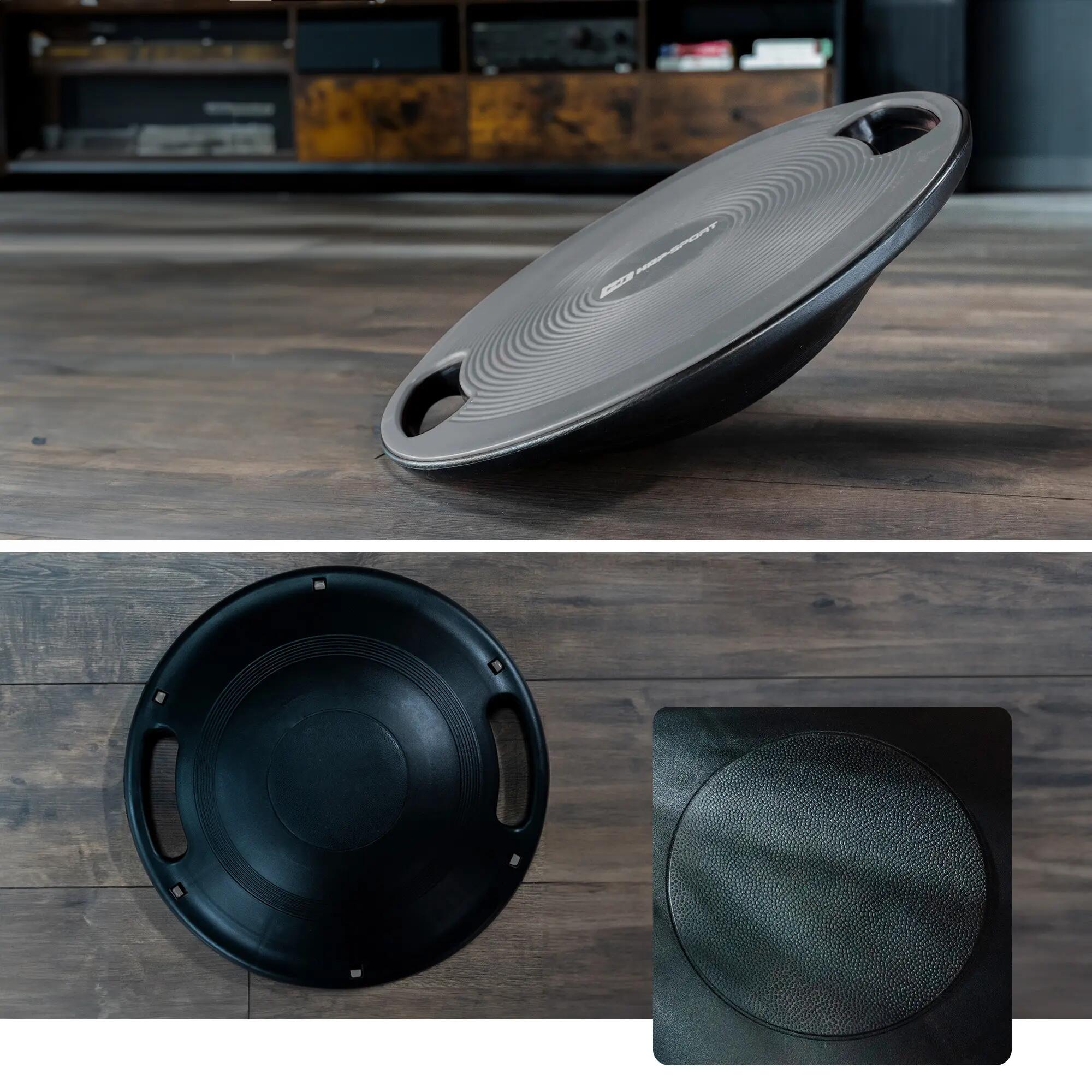 Balansplatform grijze schijf HS-040BB antislip 4/7