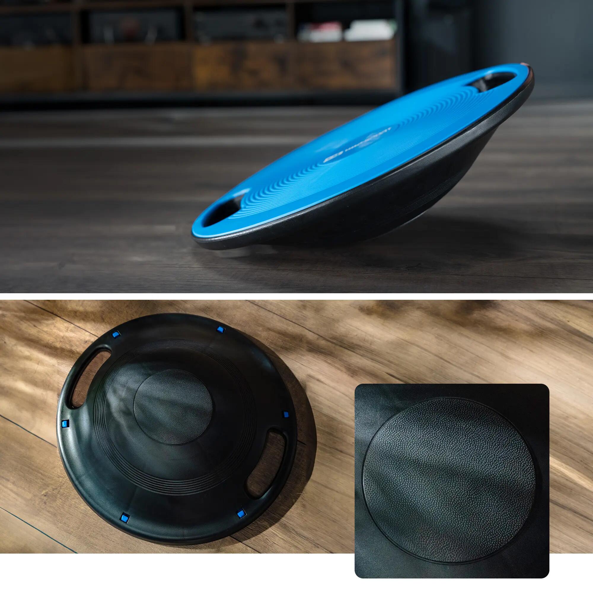 Piattaforma di equilibrio disco blu, balance ball , palla d'equilibrio 2/7