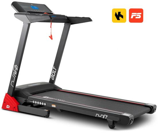 Tapis de course pliable 0,8 - 14 km/h HS-1400LB Bolt, connecté Bluetooth et App