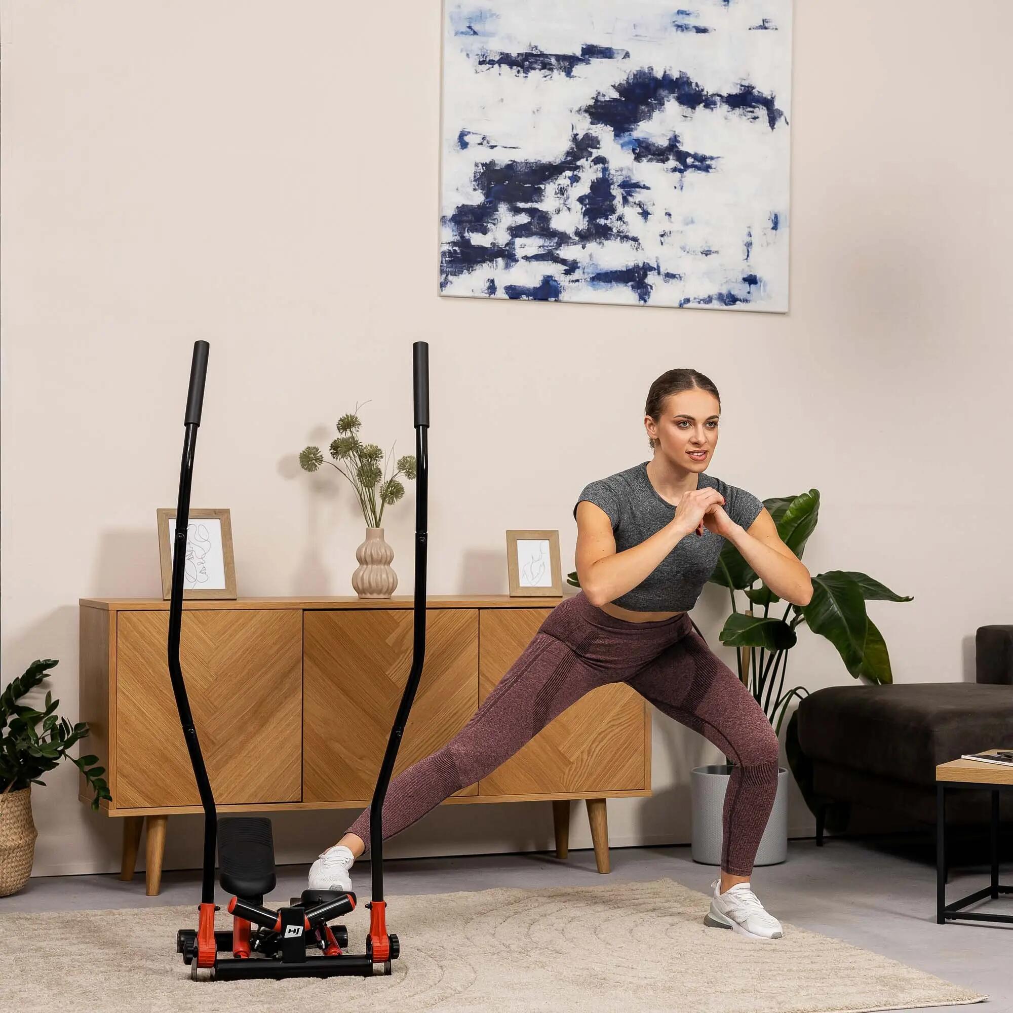 Draaibare stepper met armen Hop-Sport HS-045s Slim 7/7