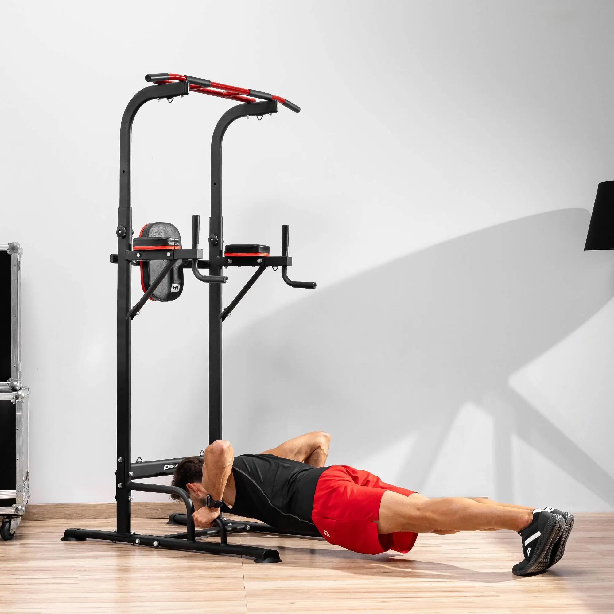 Hop-Sport HS-1016K edzőállvány húzódzkodóval és expanderekkel 6/7