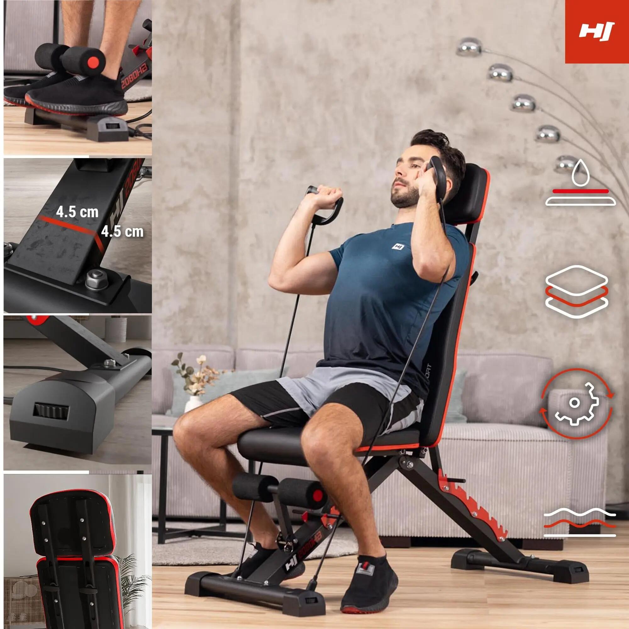 Panca da allenamento HS-2080HB 7/7