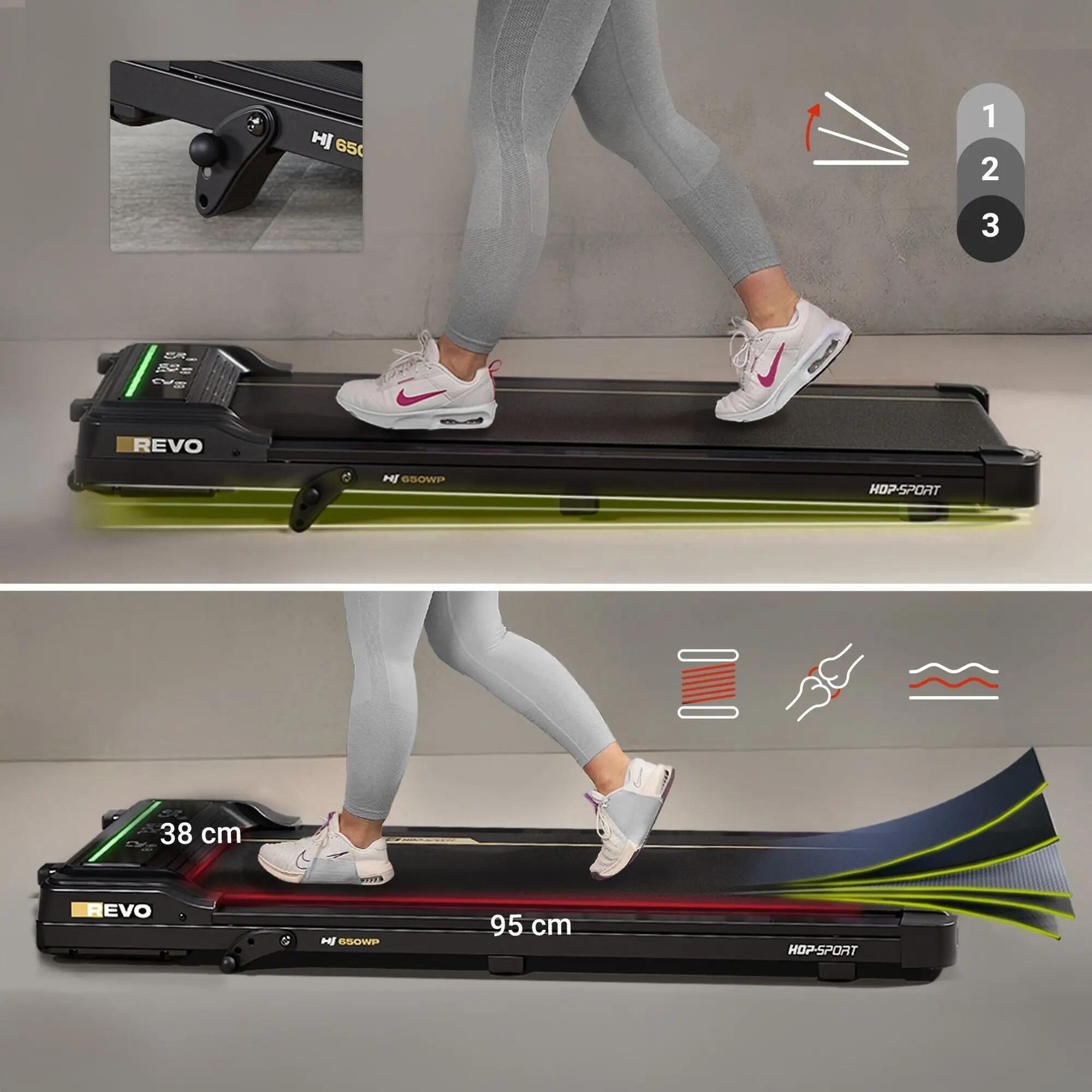 Elektrische walking pad HS-650WP Revo 5/7