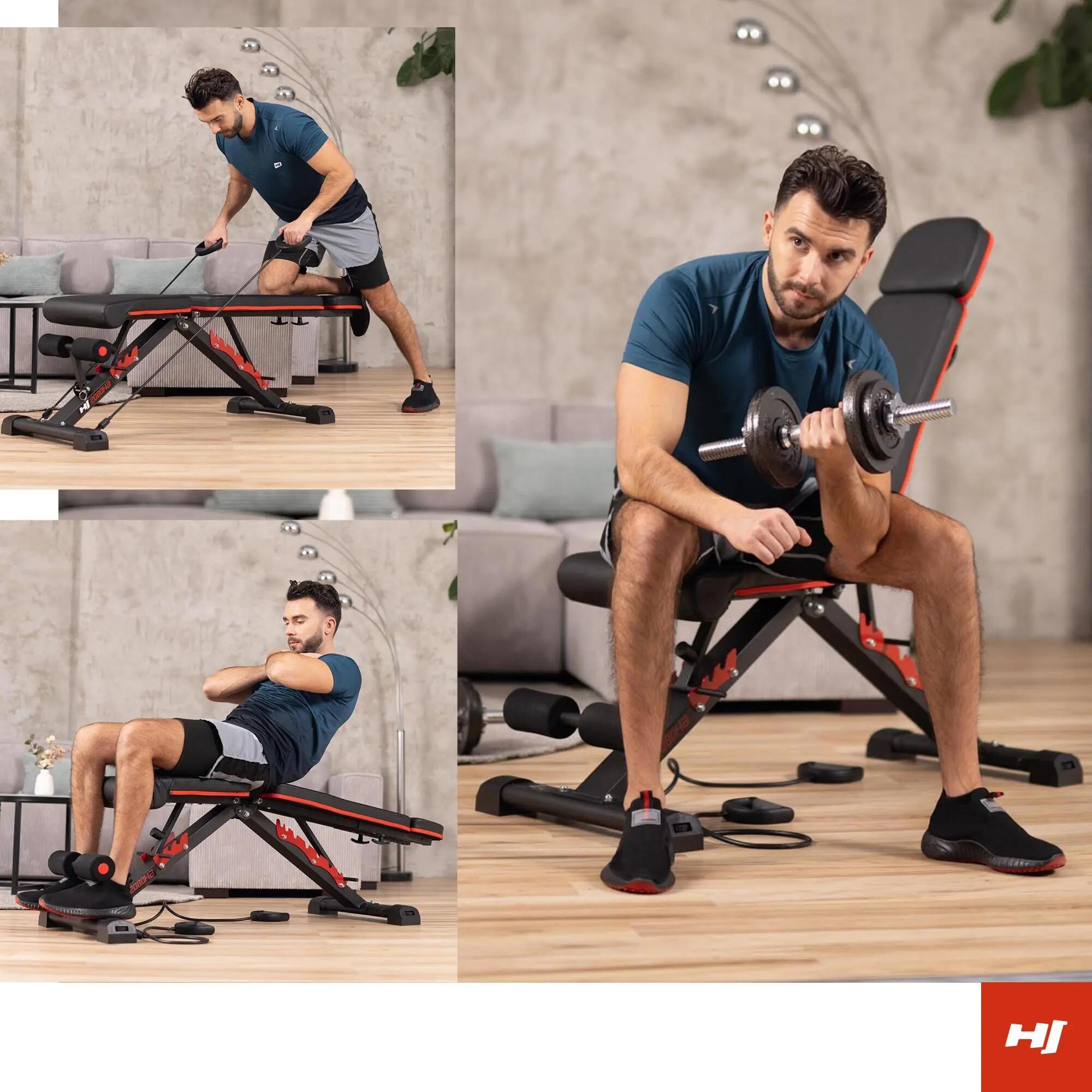 Panca da allenamento HS-2080HB 6/7