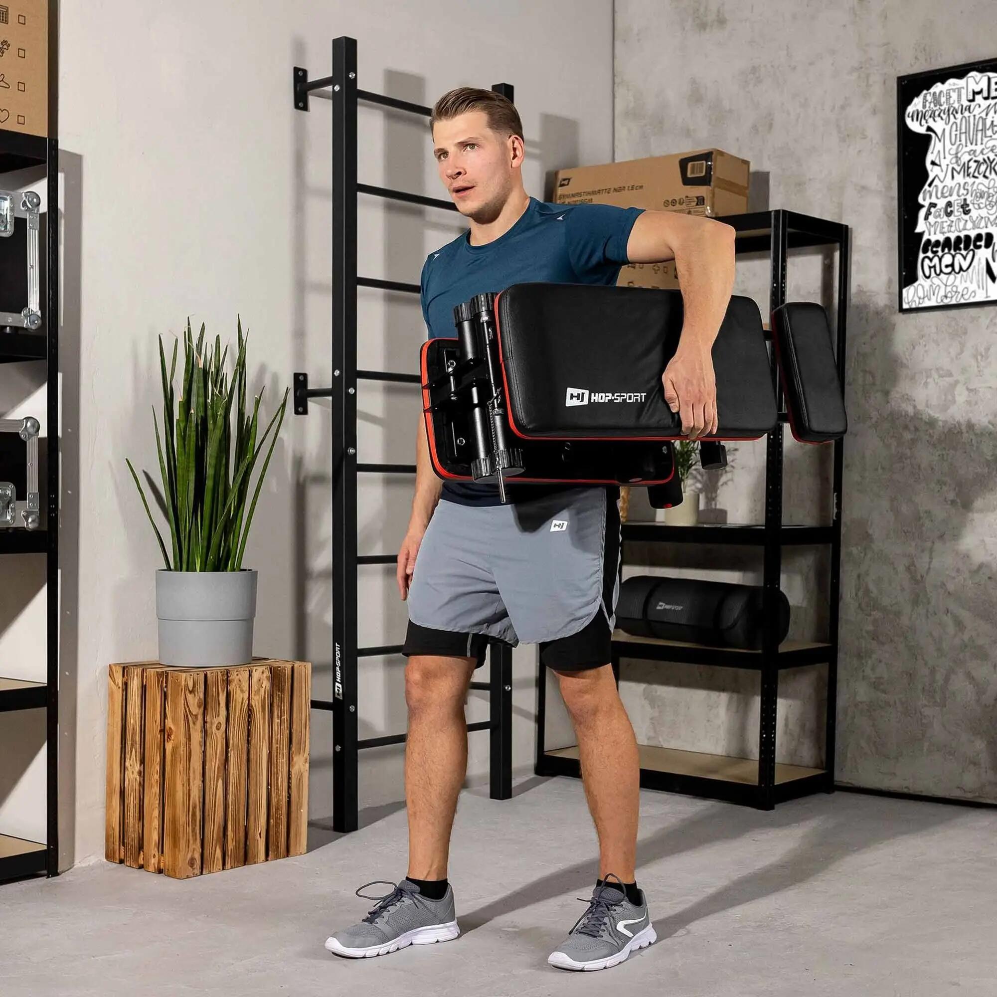 Banc d'exercice Hop-Sport HS-2040HB pliable 7/7