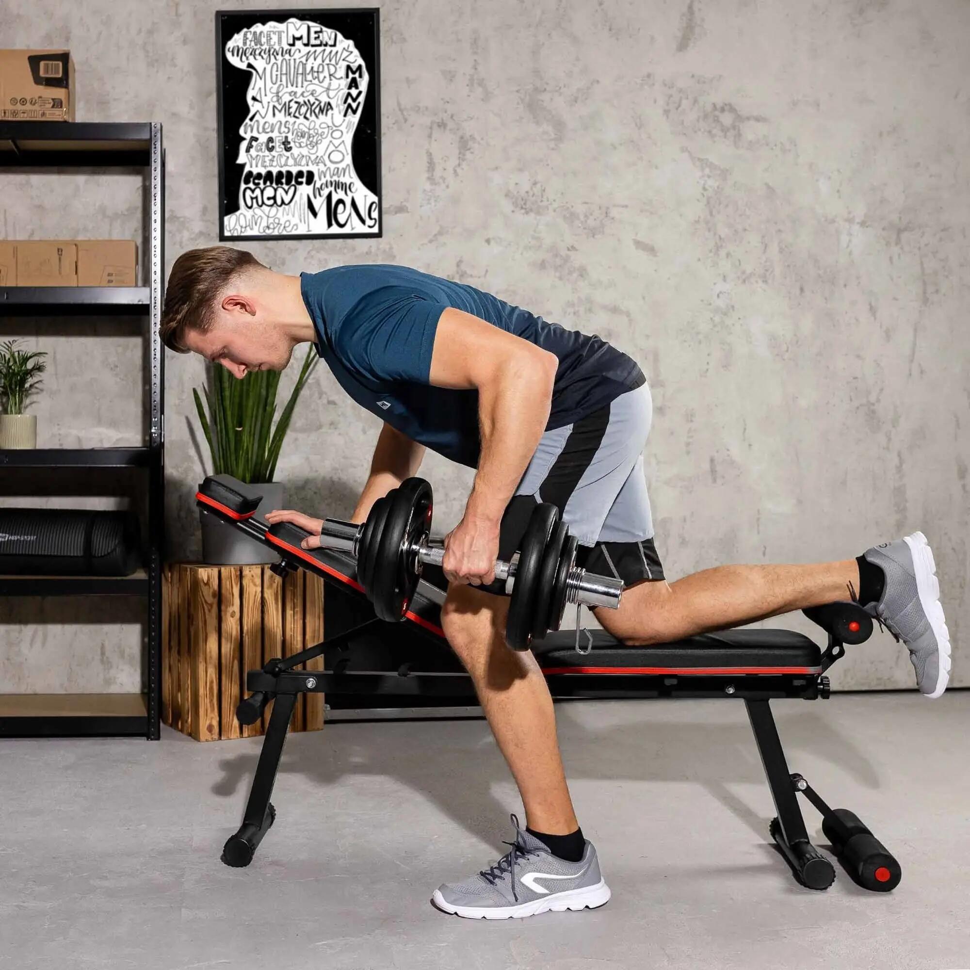 Banc d'exercice Hop-Sport HS-2040HB pliable 6/7