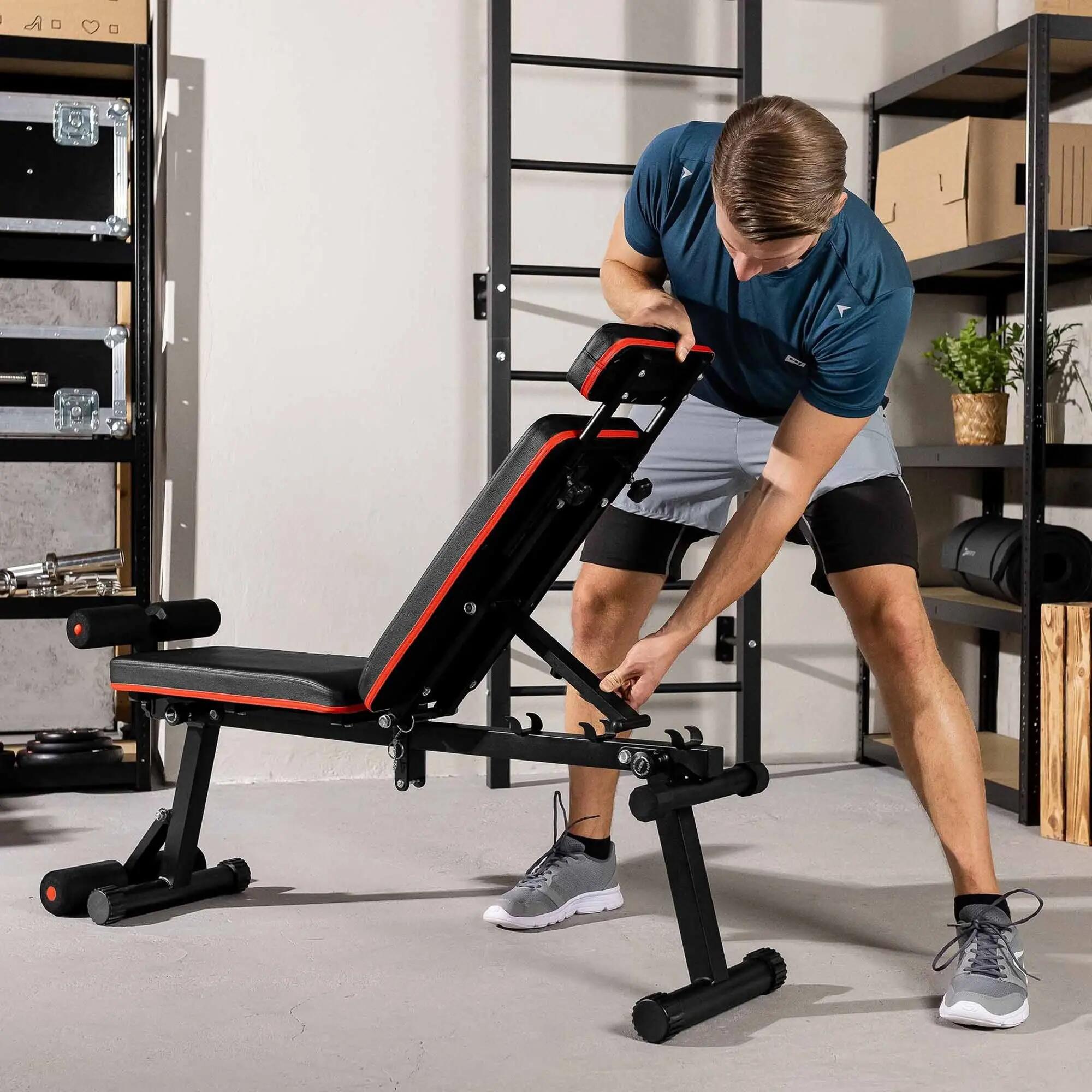 Banc d'exercice Hop-Sport HS-2040HB pliable 5/7