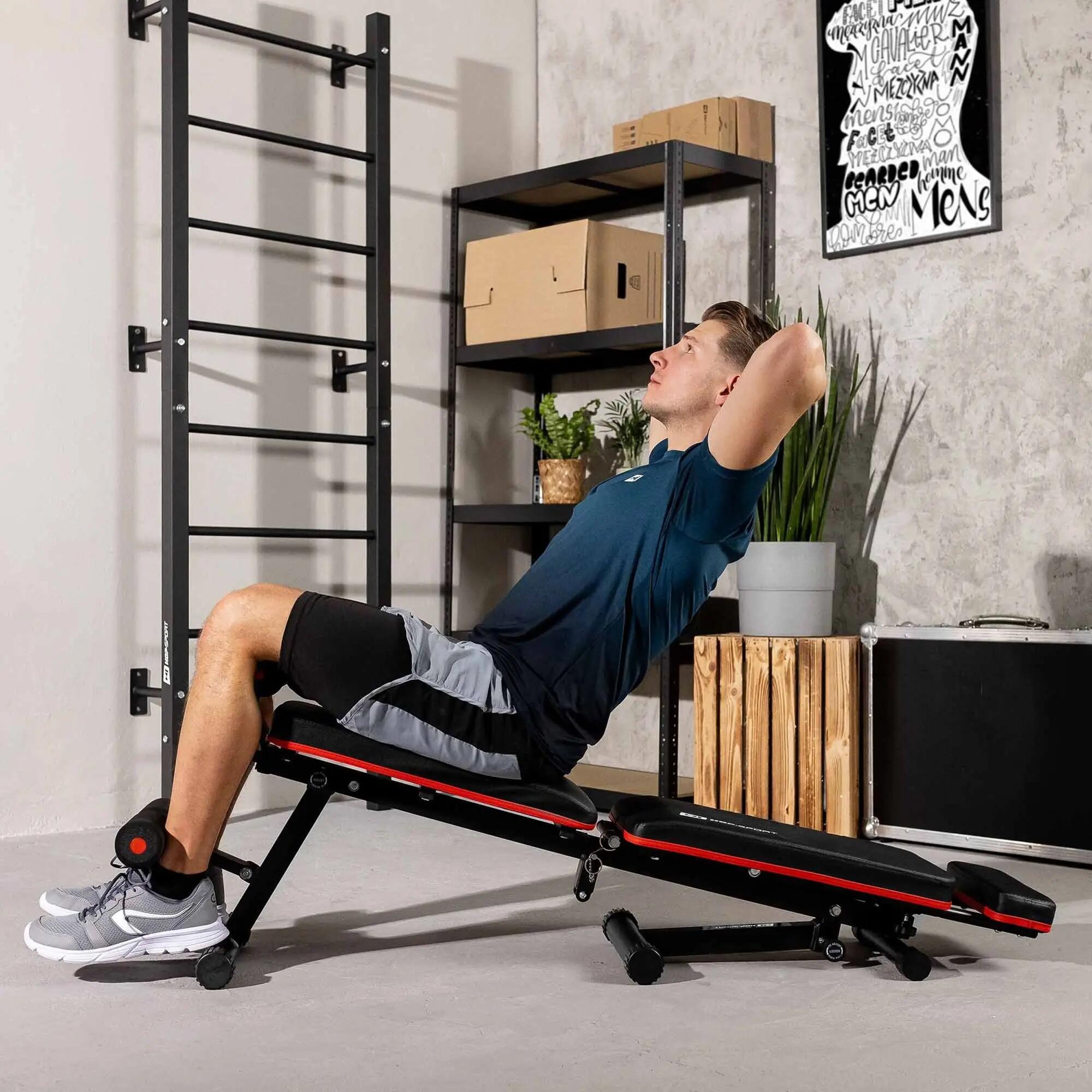 Banc d'exercice Hop-Sport HS-2040HB pliable 4/7