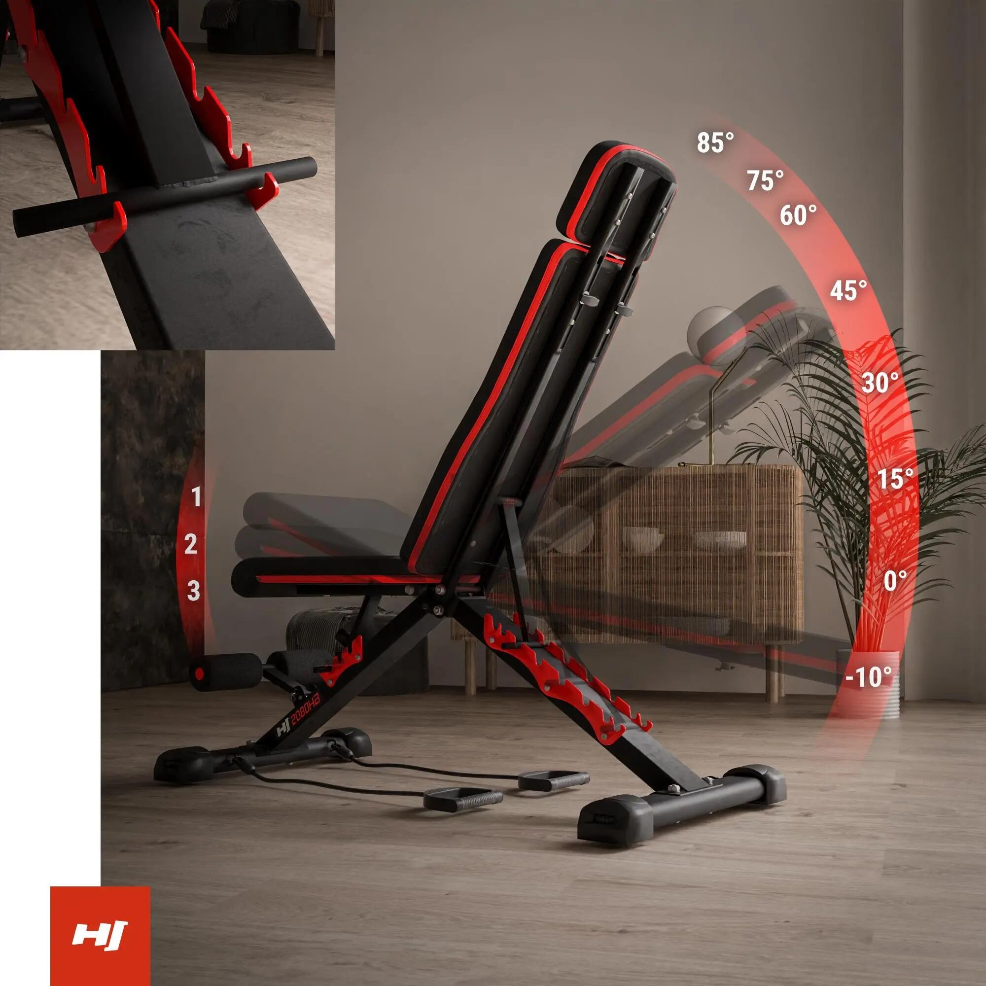 Panca da allenamento HS-2080HB 4/7