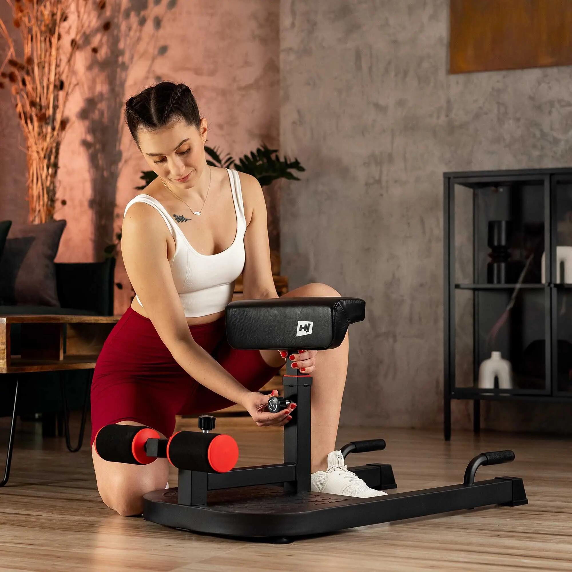 Macchina per squat Sissy Squat, multifunzione e regolabile 3/7