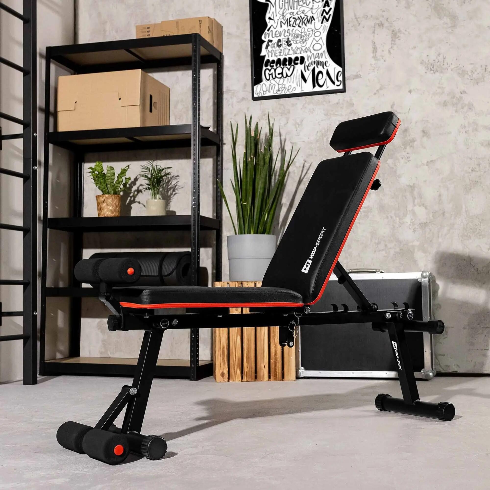 Banc d'exercice Hop-Sport HS-2040HB pliable 2/7