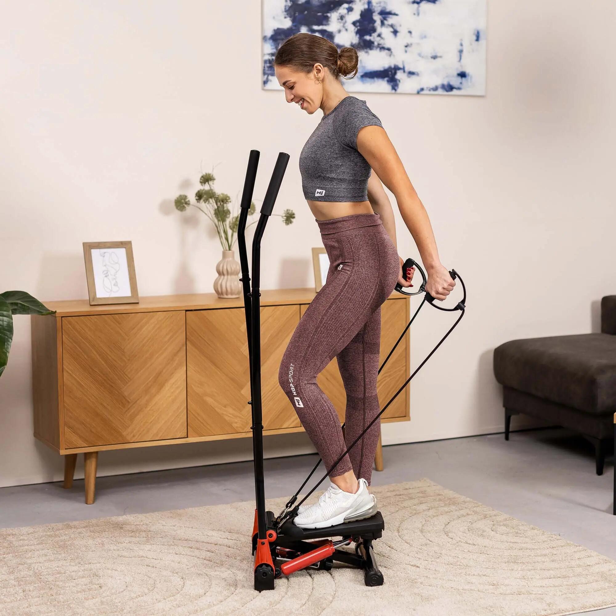Draaibare stepper met armen Hop-Sport HS-045s Slim 2/7