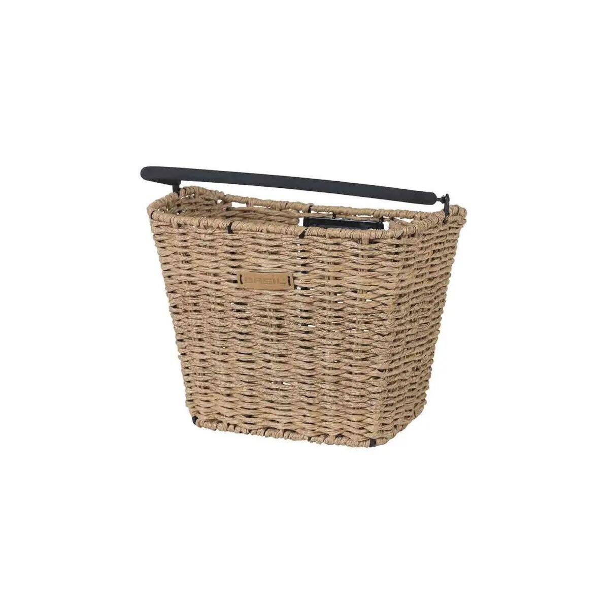 Cesta con asa frontal Basil bremmen ratan bs/kf 6/7
