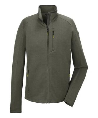 Killtec kos 92 flex fleece vest heren - groen