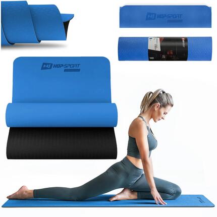 Fitness-Übungsmatte Hop-Sport TPE 0,6 cm, rutschfest
