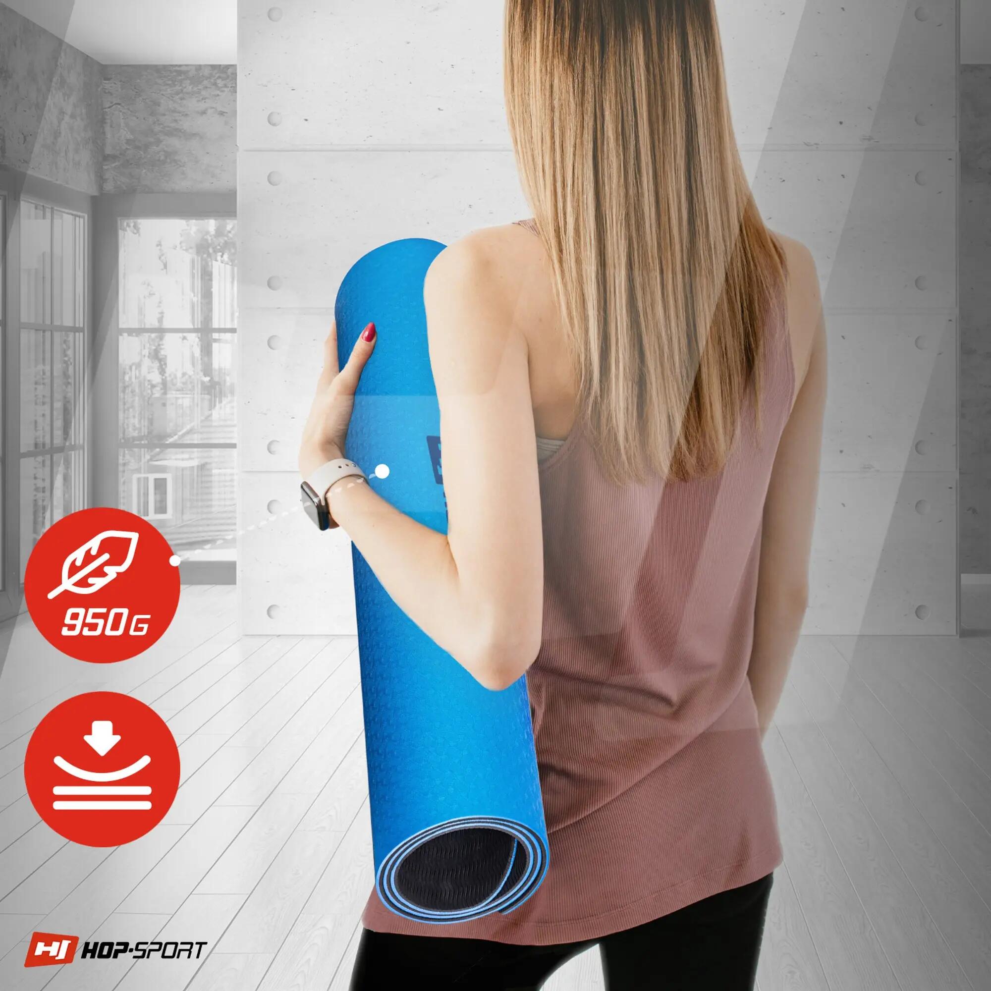 Mata fitness Hop-Sport TPE 0,6cm 4/7