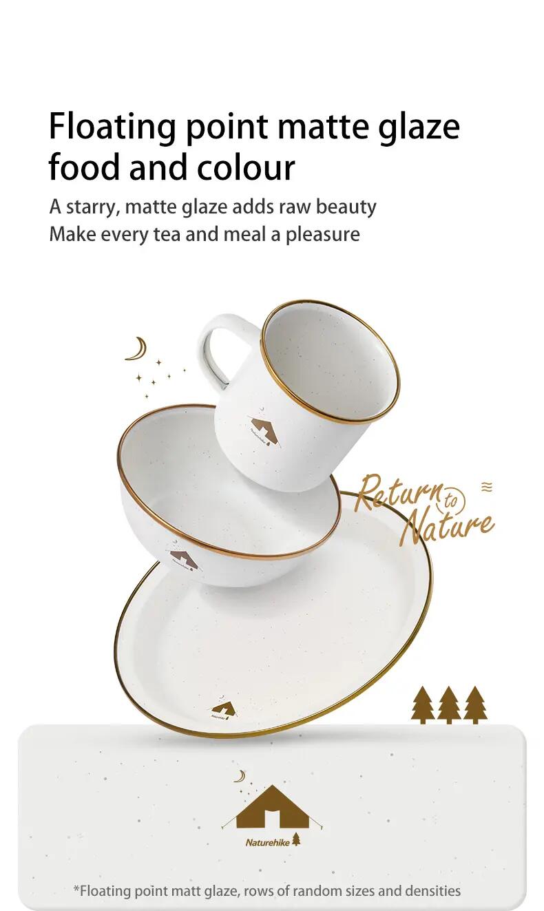Naturehike Enamel tableware – 500 ml 3/5