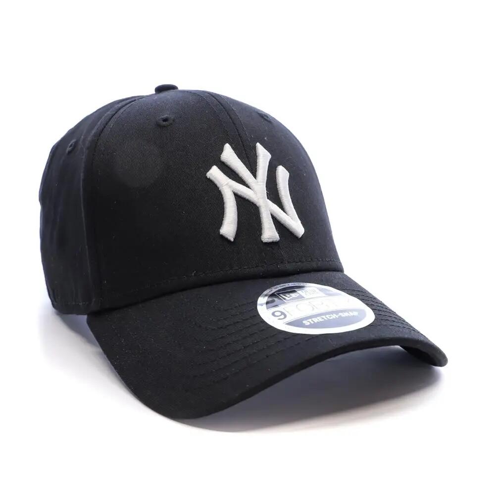 New Era New York Yankees Kappe Schwarz/Weiß für Erwachsene 3/4