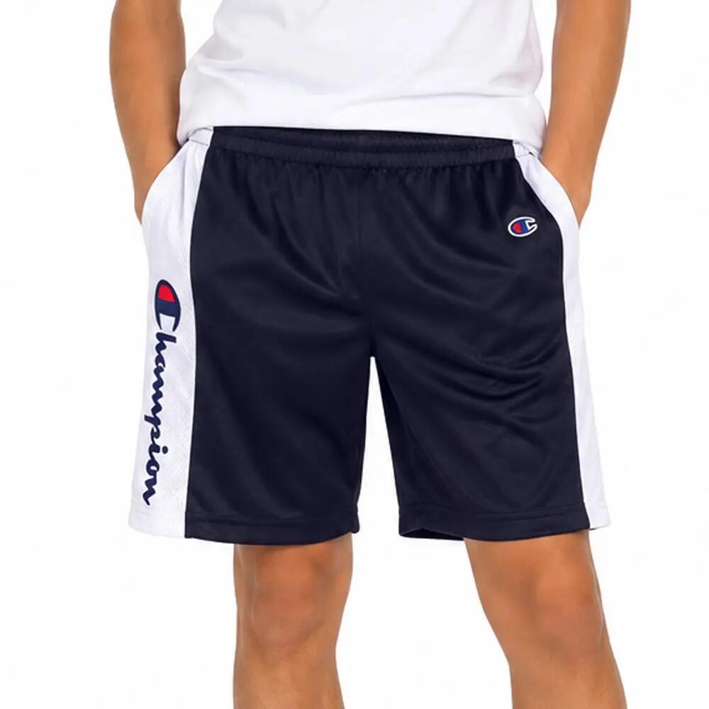 Short Marine/Blanc Garçon Champion C914SH199 1/3