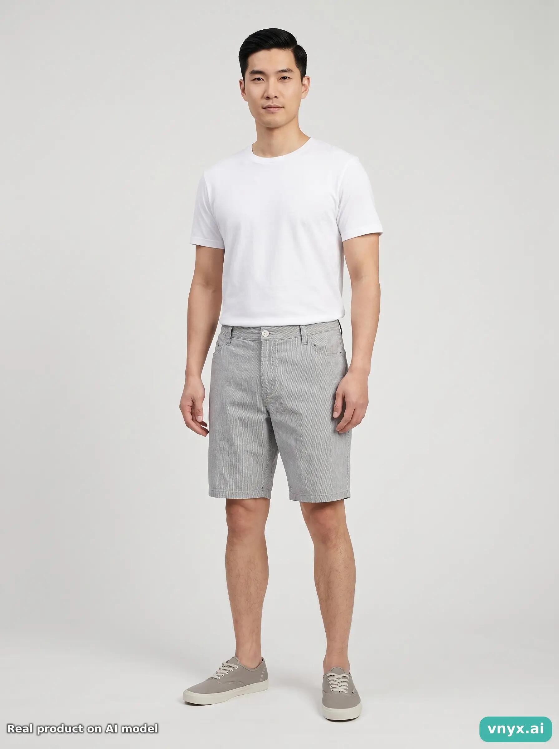 Second Life - Vintage Billabong Light Grey Shorts Men 6/6