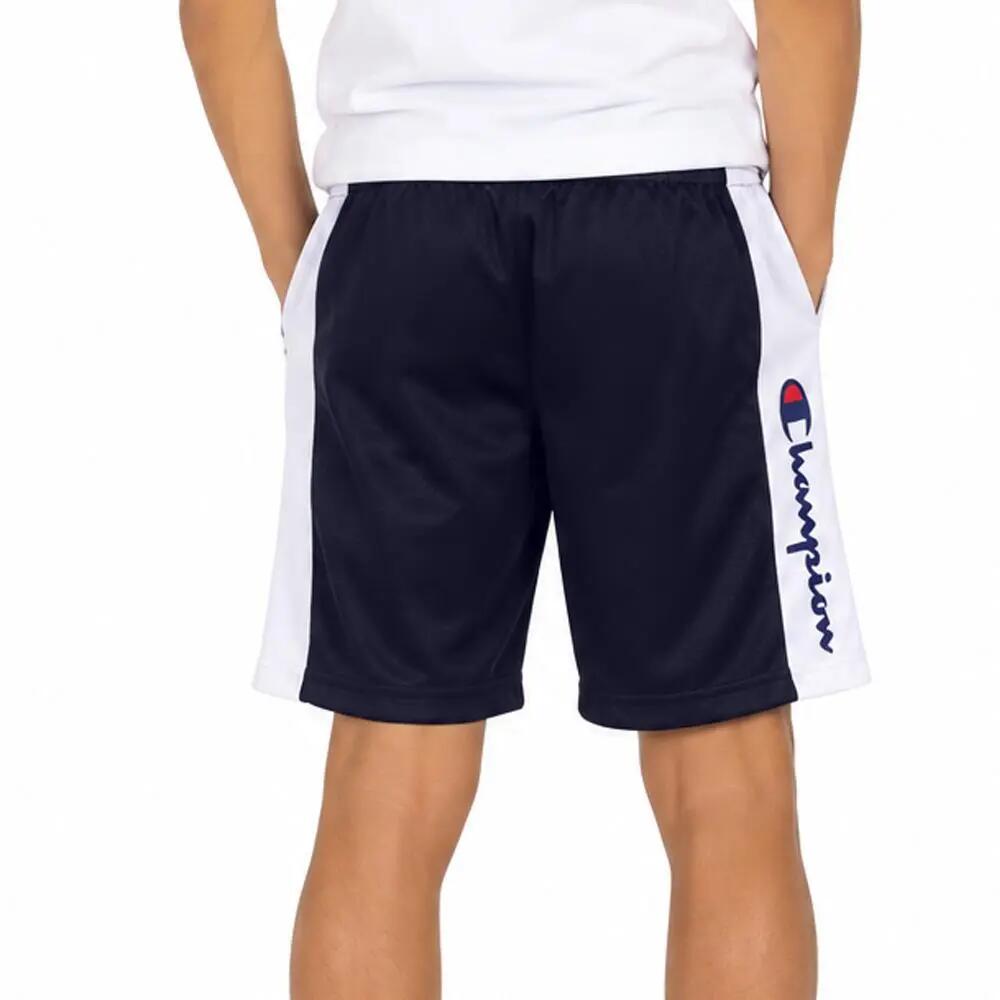 Short Marine/Blanc Garçon Champion C914SH199 3/3