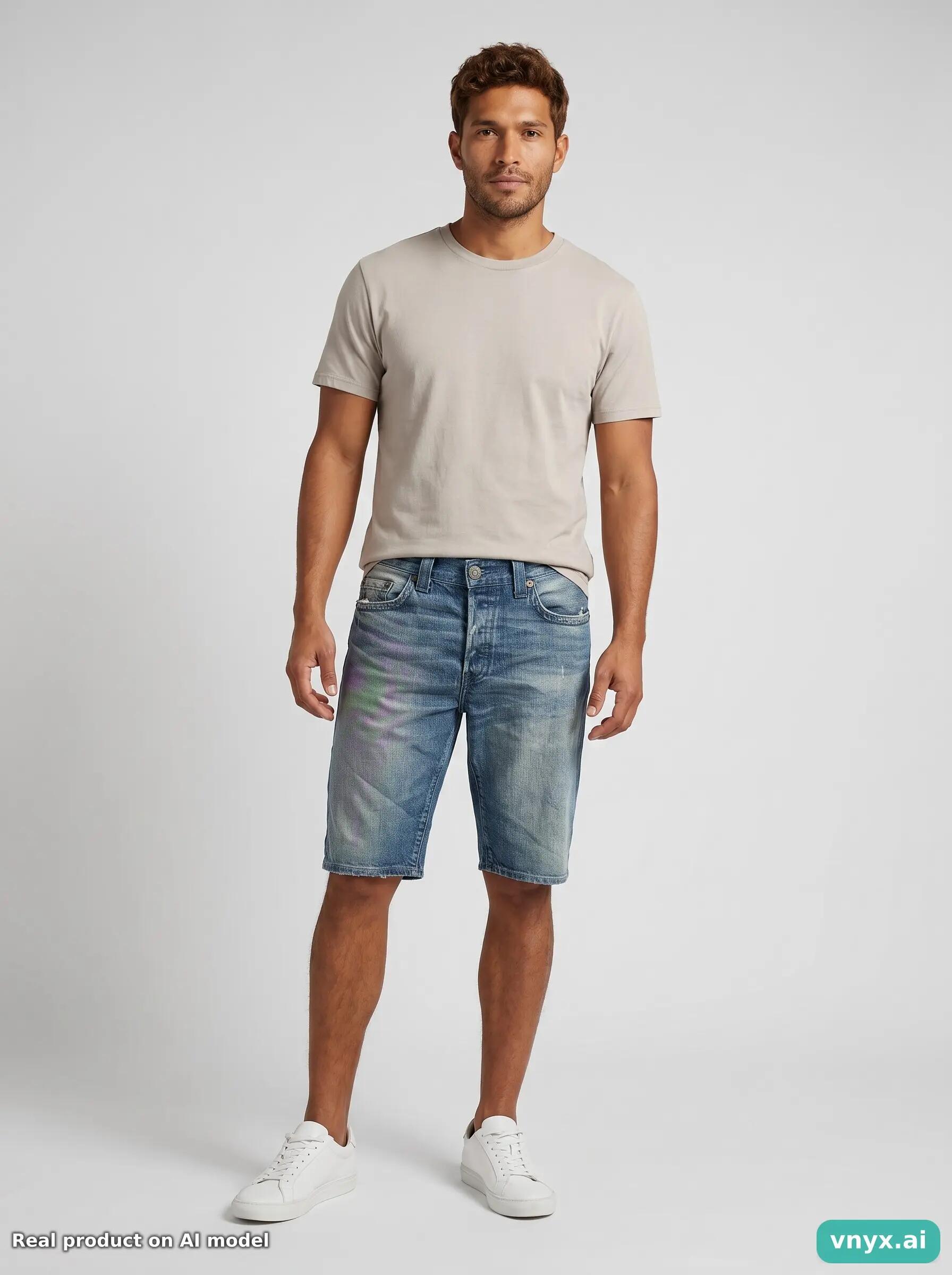 Second Life - Vintage True Religion Sky Blue Shorts Men 36 6/6