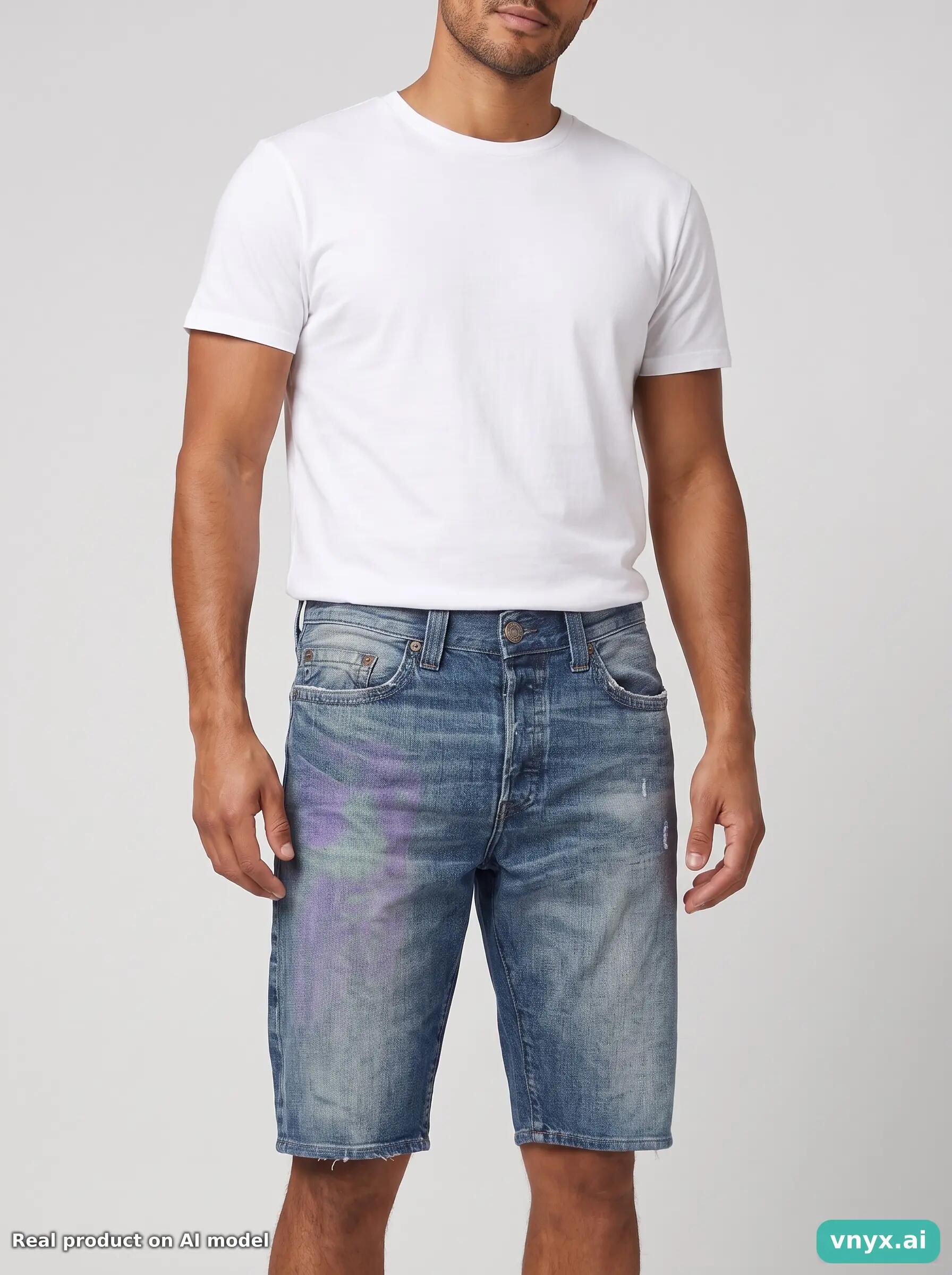 Second Life - Vintage True Religion Sky Blue Shorts Men 36 5/6