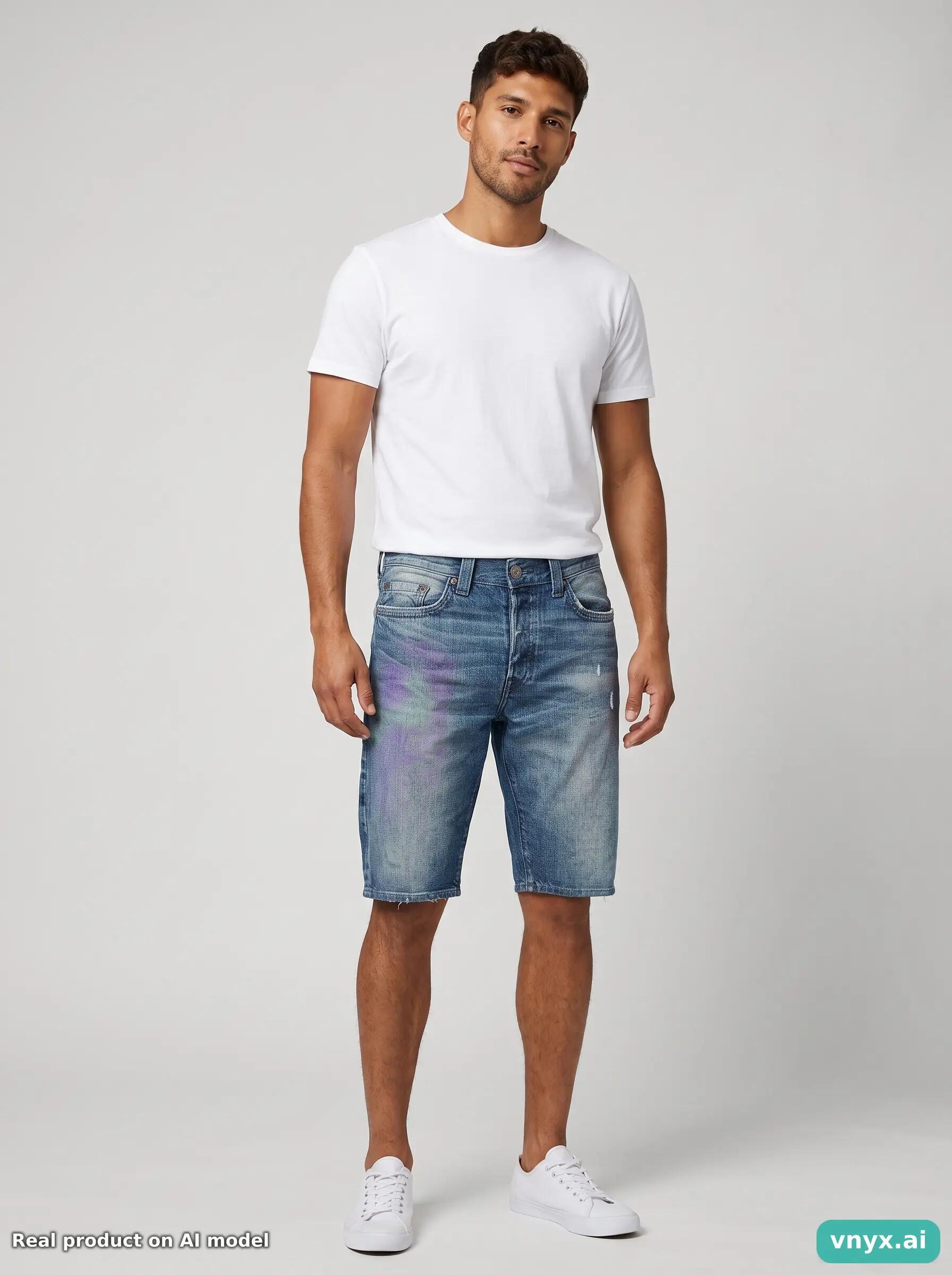 Second Life - Vintage True Religion Sky Blue Shorts Men 36 3/6