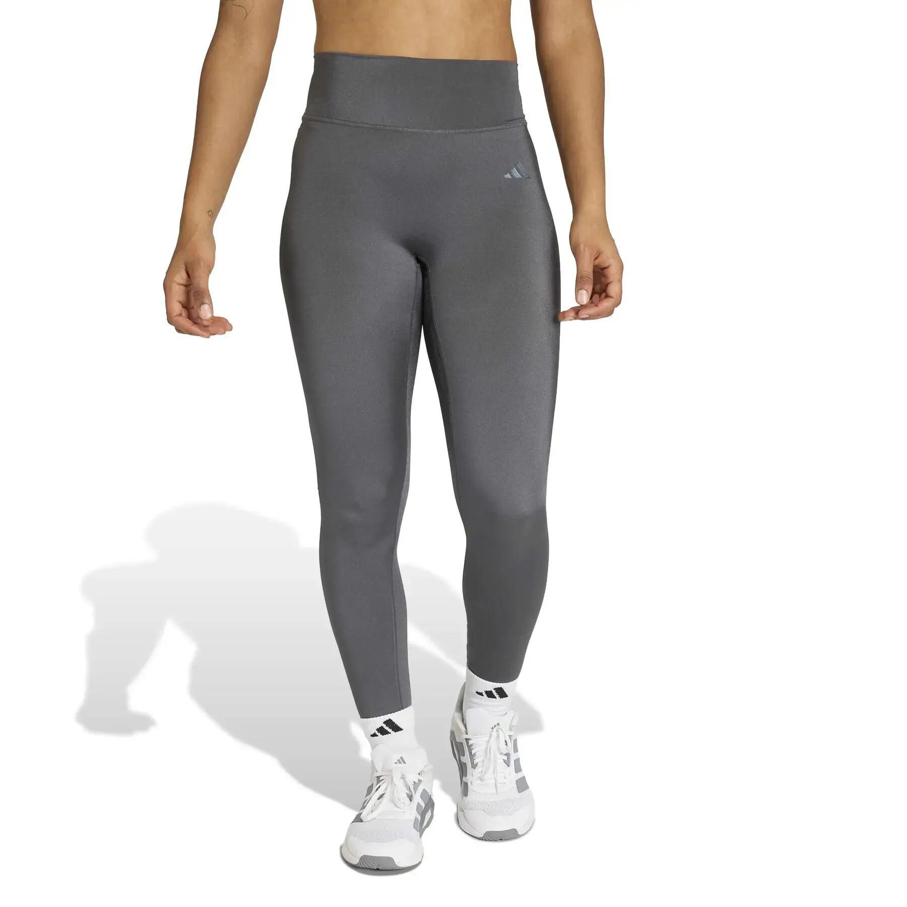 Leggings da donna adidas Optime Essentials Workout Shine 2/6