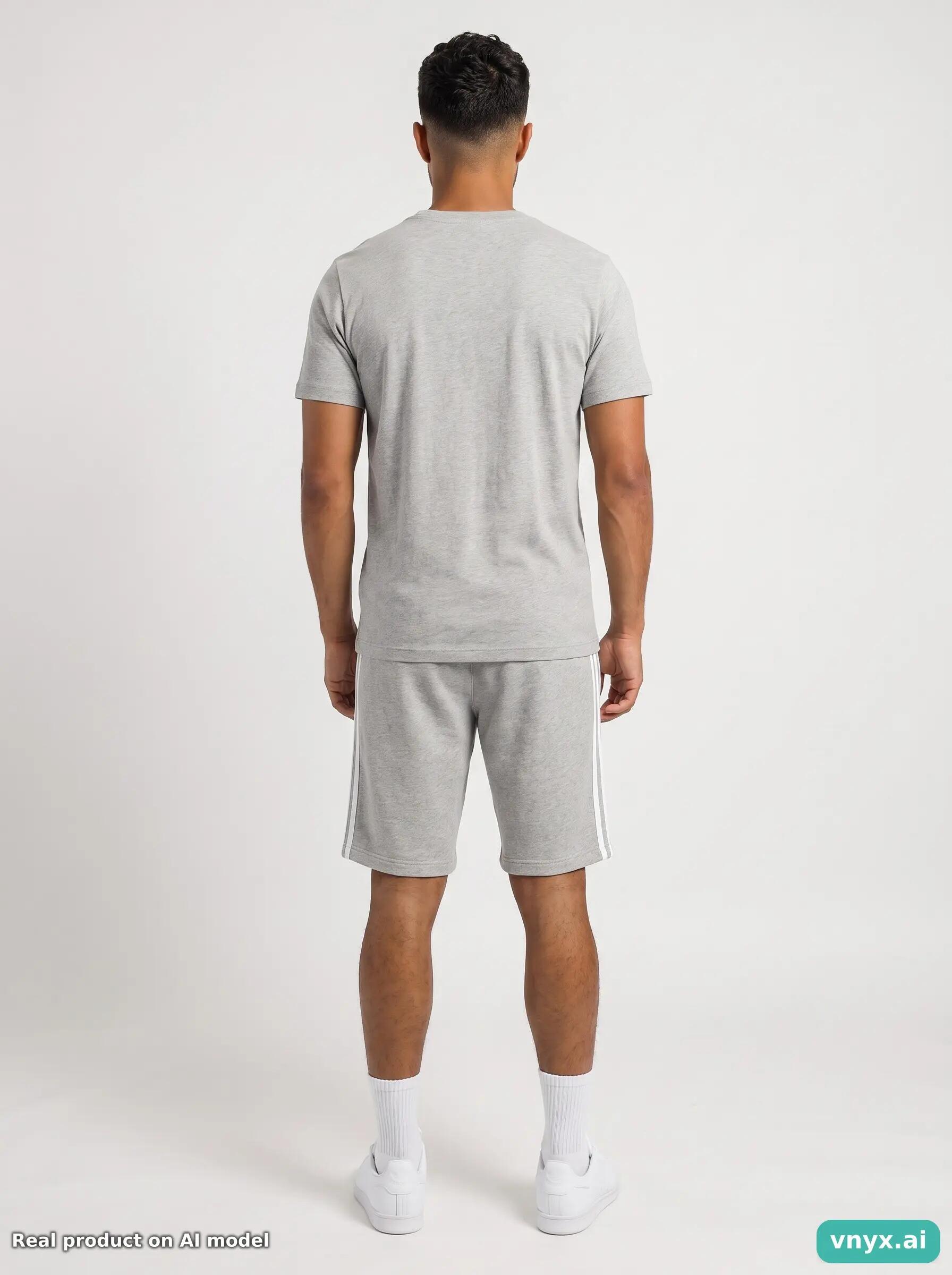 Second Life - Adidas Grey Shorts Men S 4/5