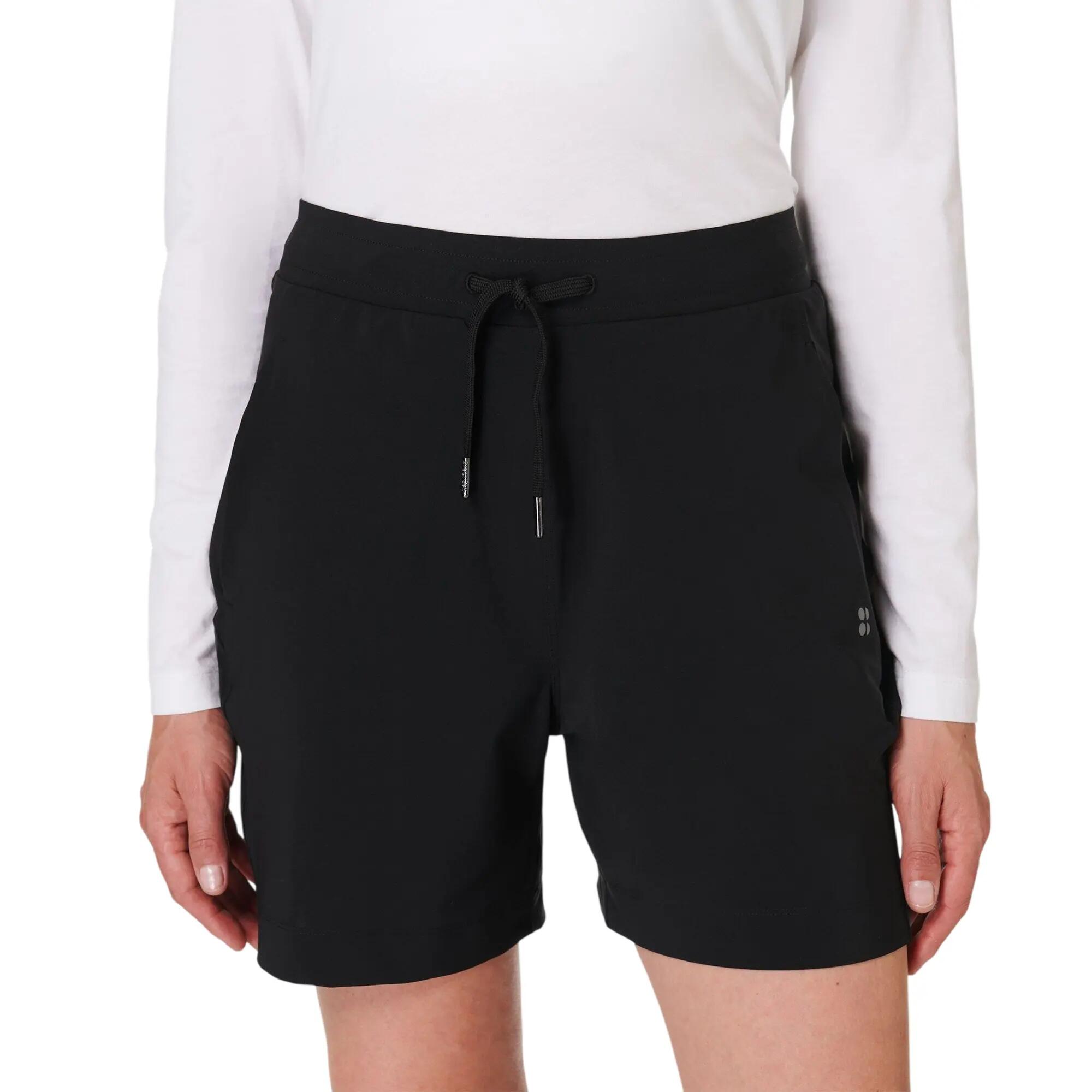 Pantalones Cortos Explorer 5.5 para Mujer Negro 4/5