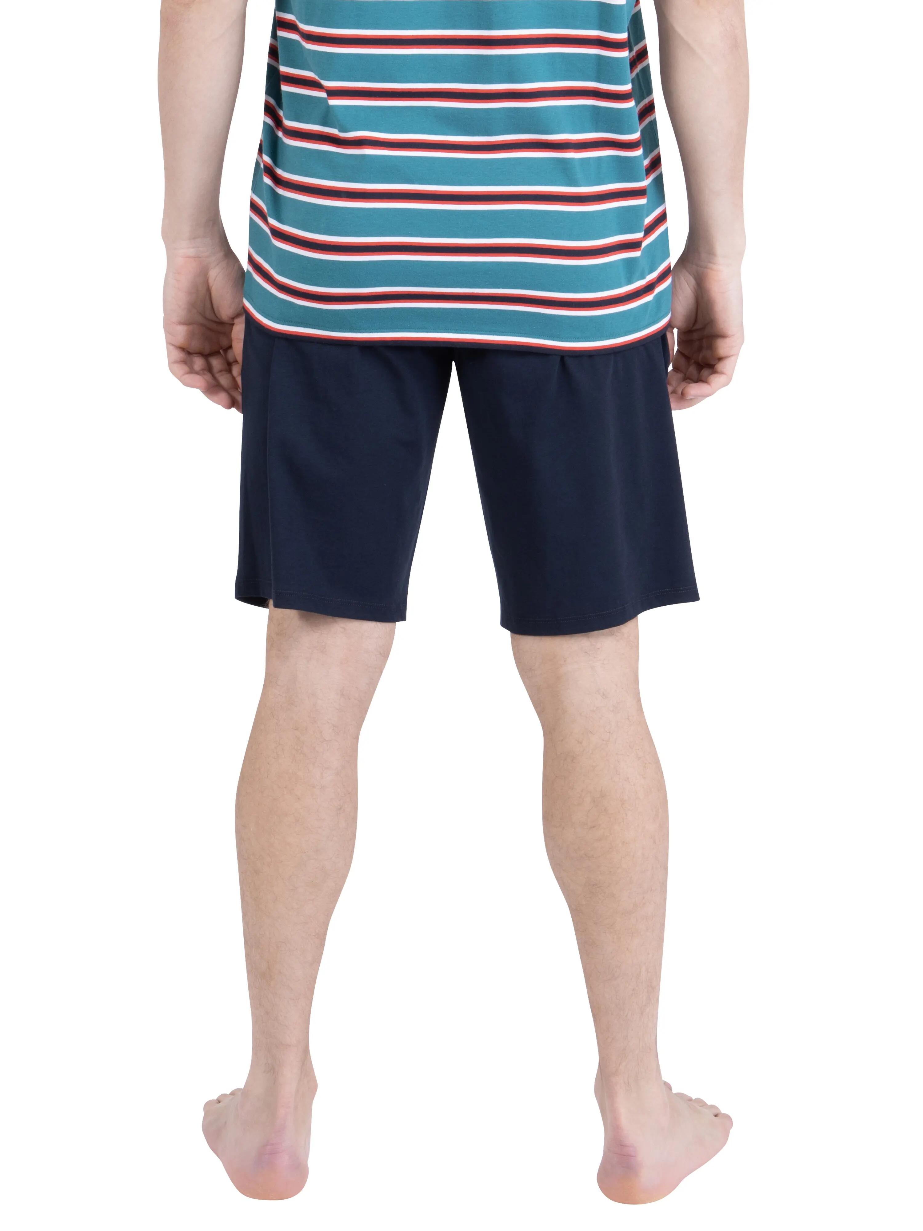 Pyjama court homme Rayures Aventure 4/6