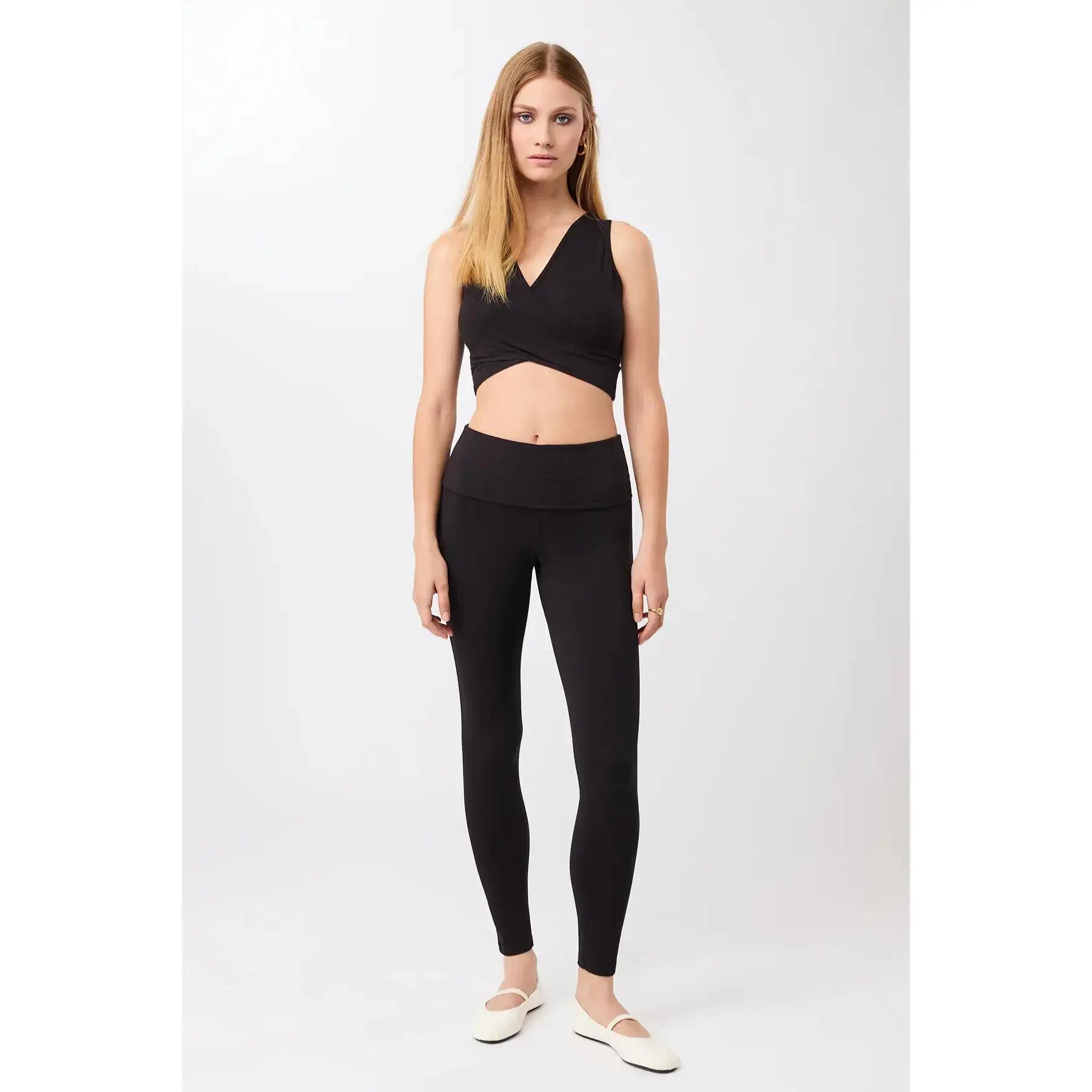 Leggings Damen Mandala Rolldown 4/4