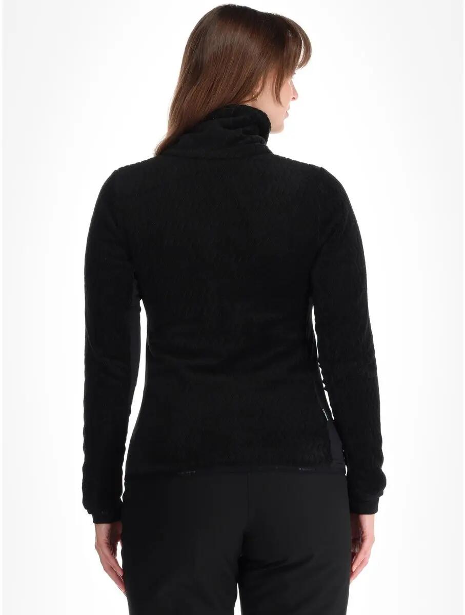 Icepeak Ellaville Fleece Vest Dames - Zwart 6/7