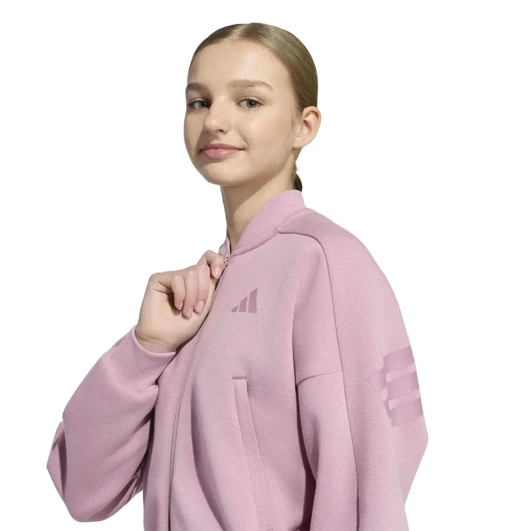 Veste de survêtement fille adidas Future Icons 6/6