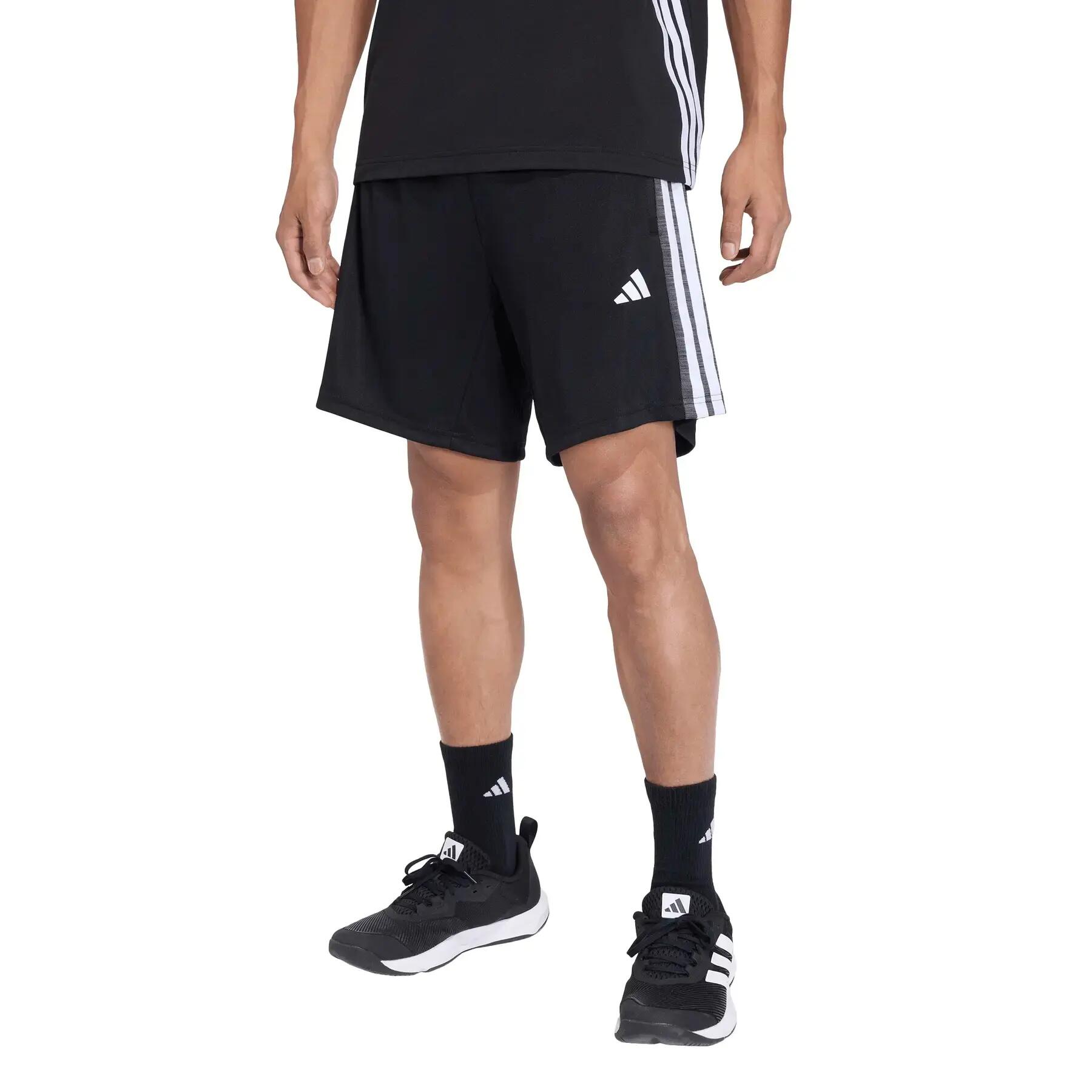 Korte adidas Workout Essentials All-Set 3-Stripes Knit Korte 2/6
