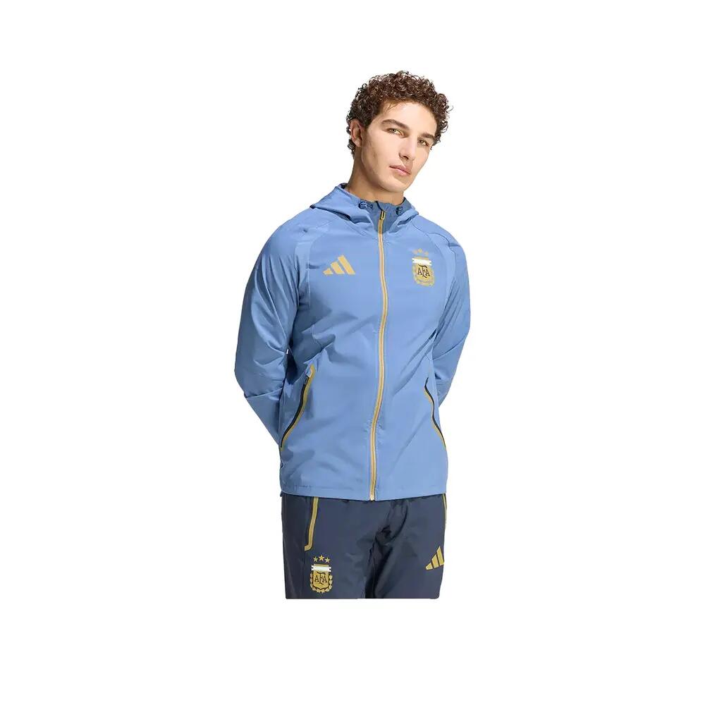 Veste coupe-vent Adidas Argentina Tiro — Bleu 1/5