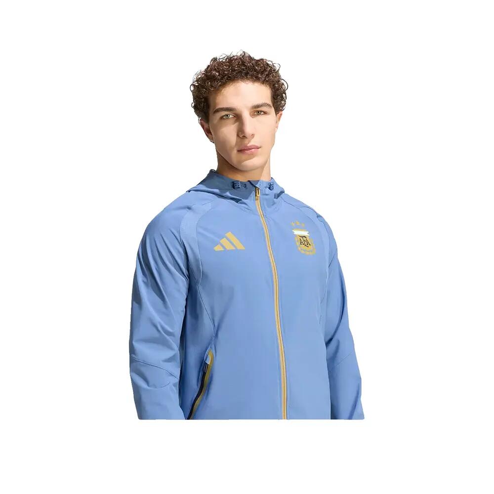 Veste coupe-vent Adidas Argentina Tiro — Bleu 4/5