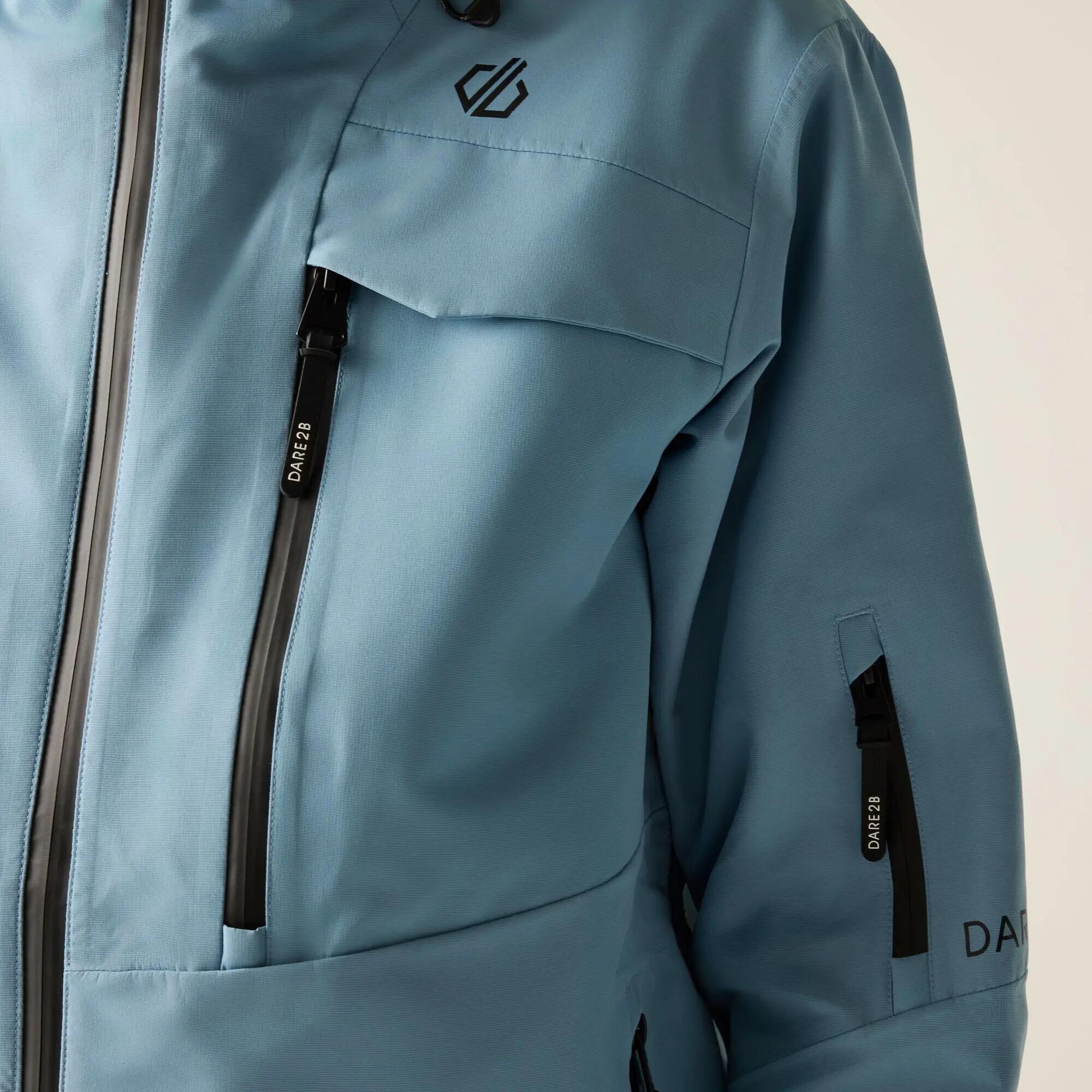 Casaco de Ski Homem Altitude Guard com membrana de 3 camadas (Azul Sombrio) 6/7