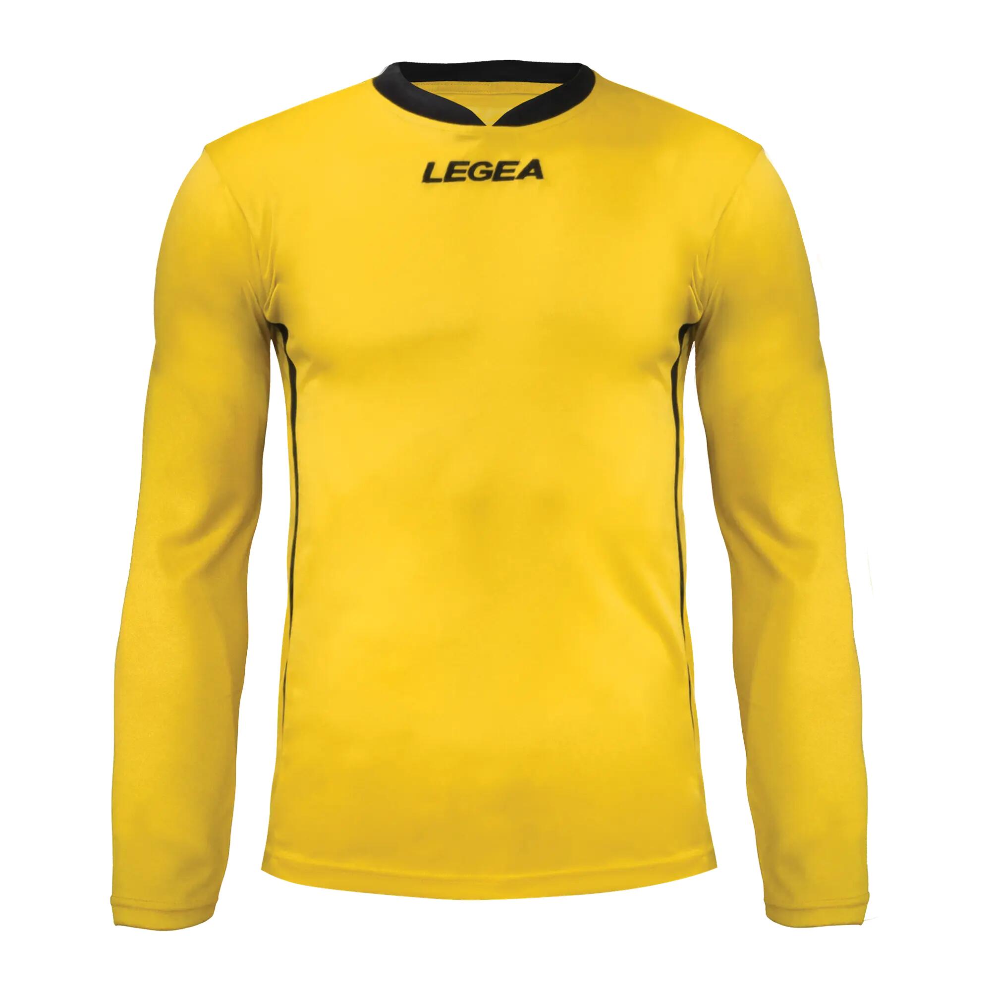 5-Pack Football Shirts DUSSELDORF Long Sleeve Yellow-Black - Size 3XS (Kids) 2/7